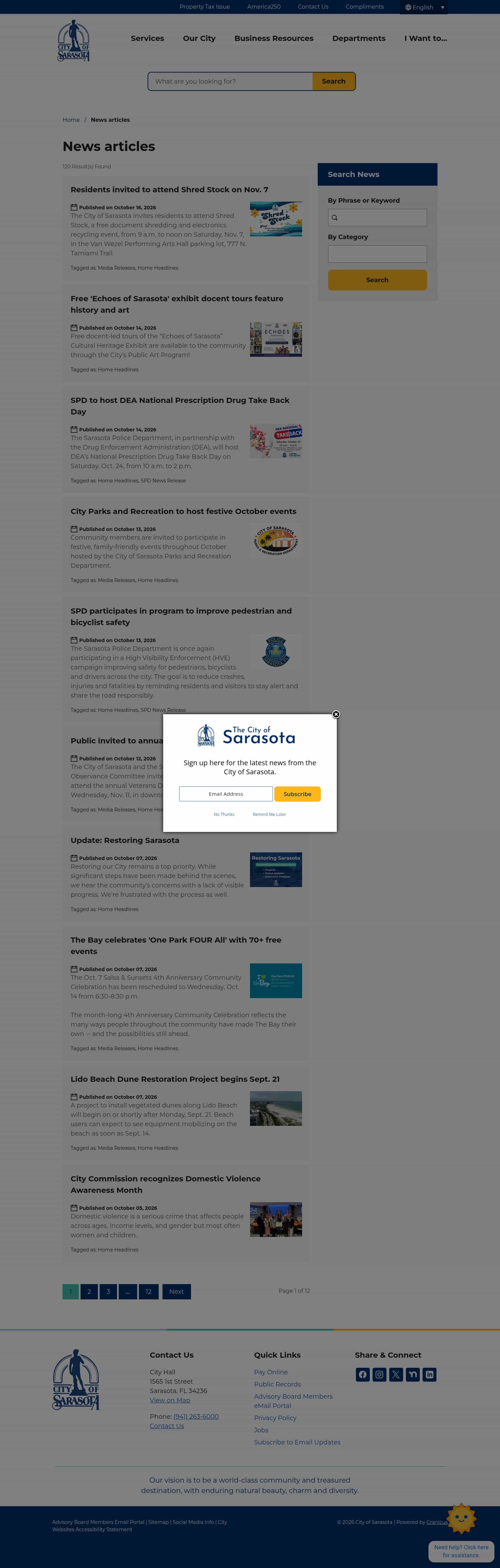 Latest website image capture