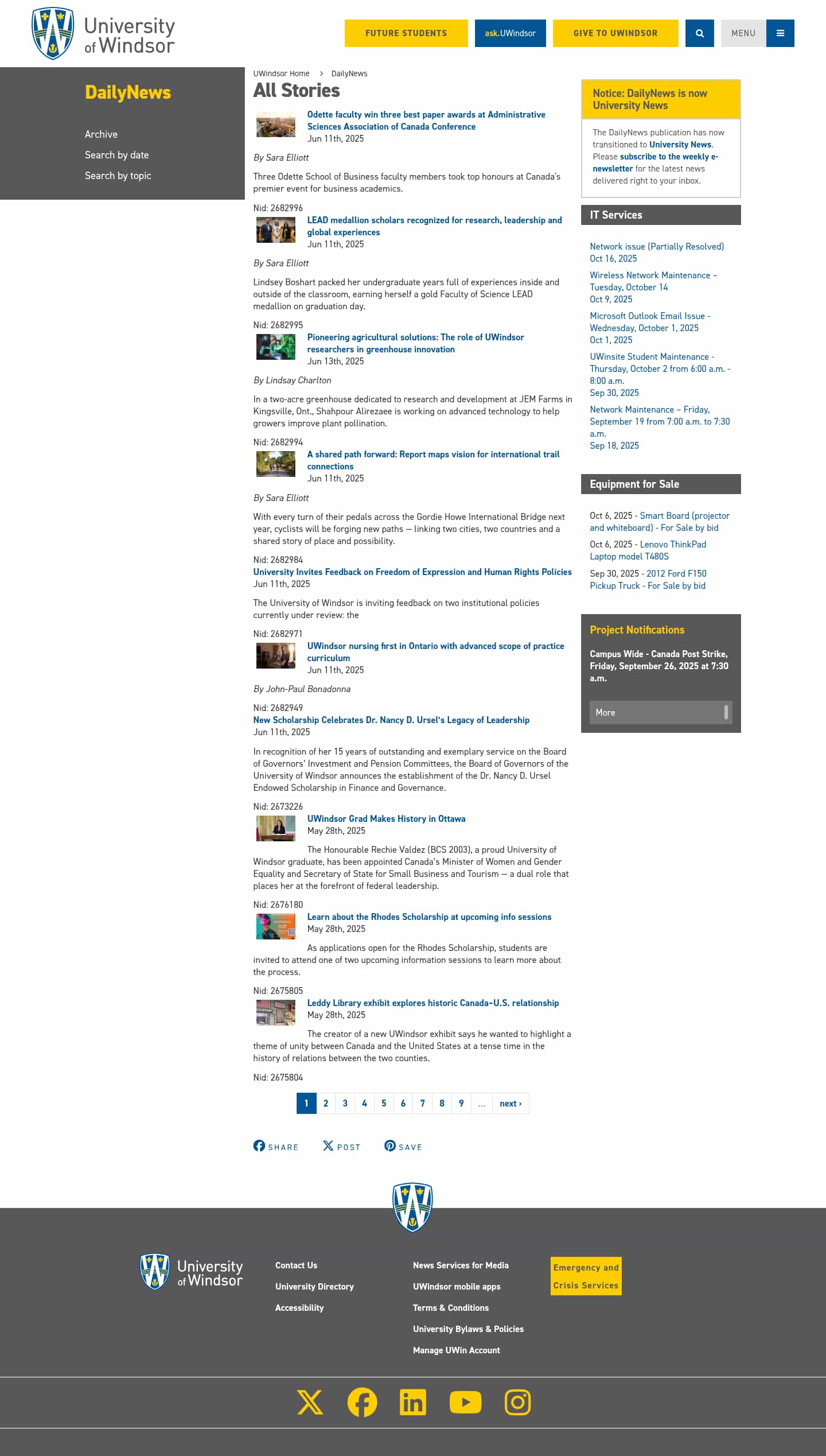 Latest website image capture