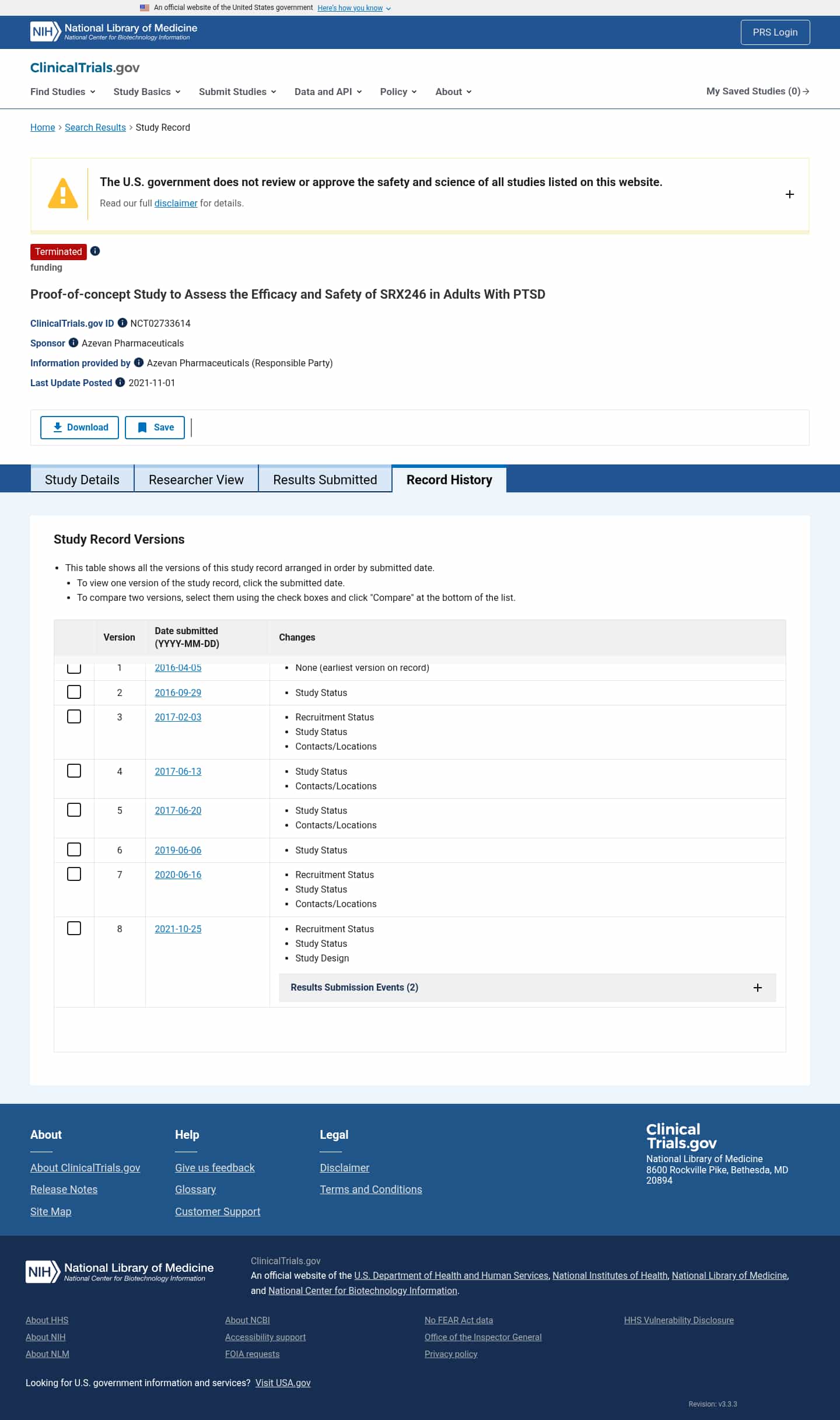 Latest website image capture