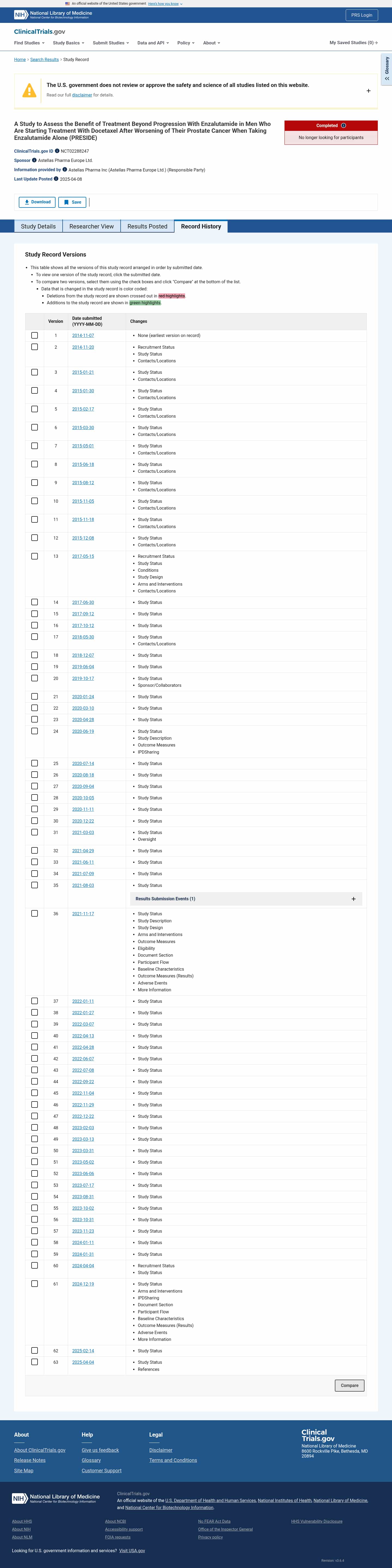 Latest website image capture