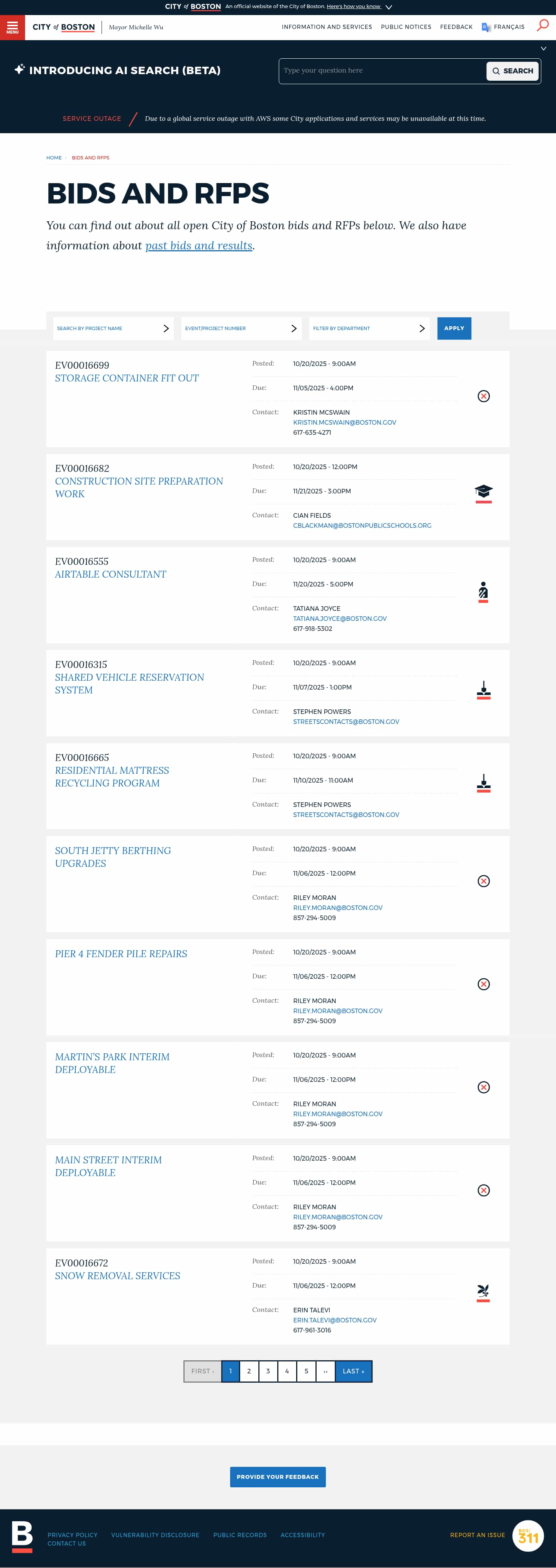 Latest website image capture