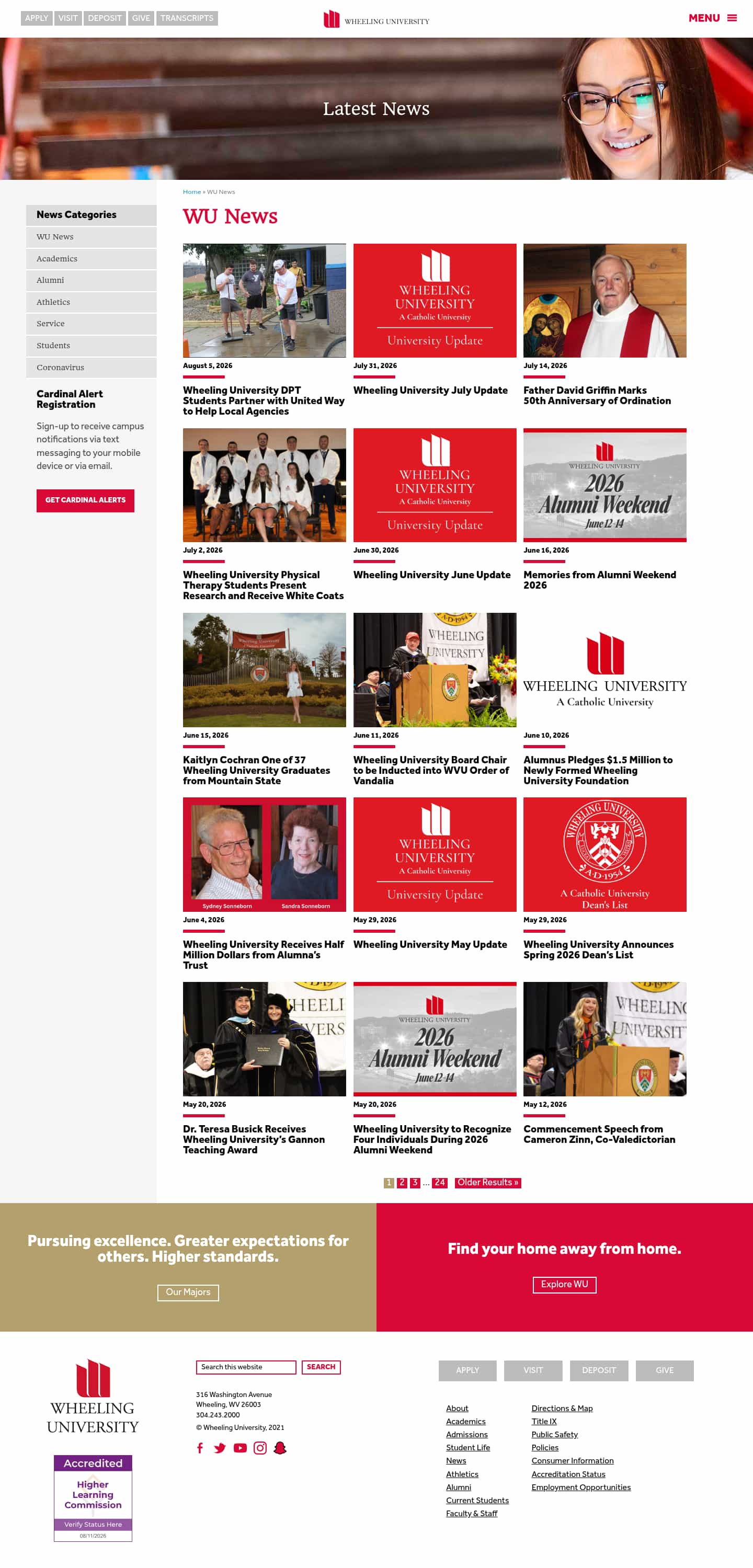 Latest website image capture