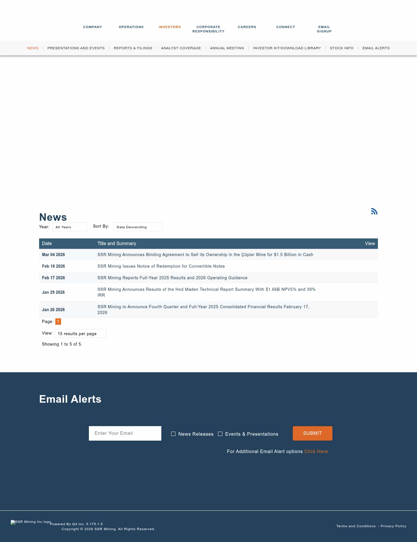 Latest website image capture