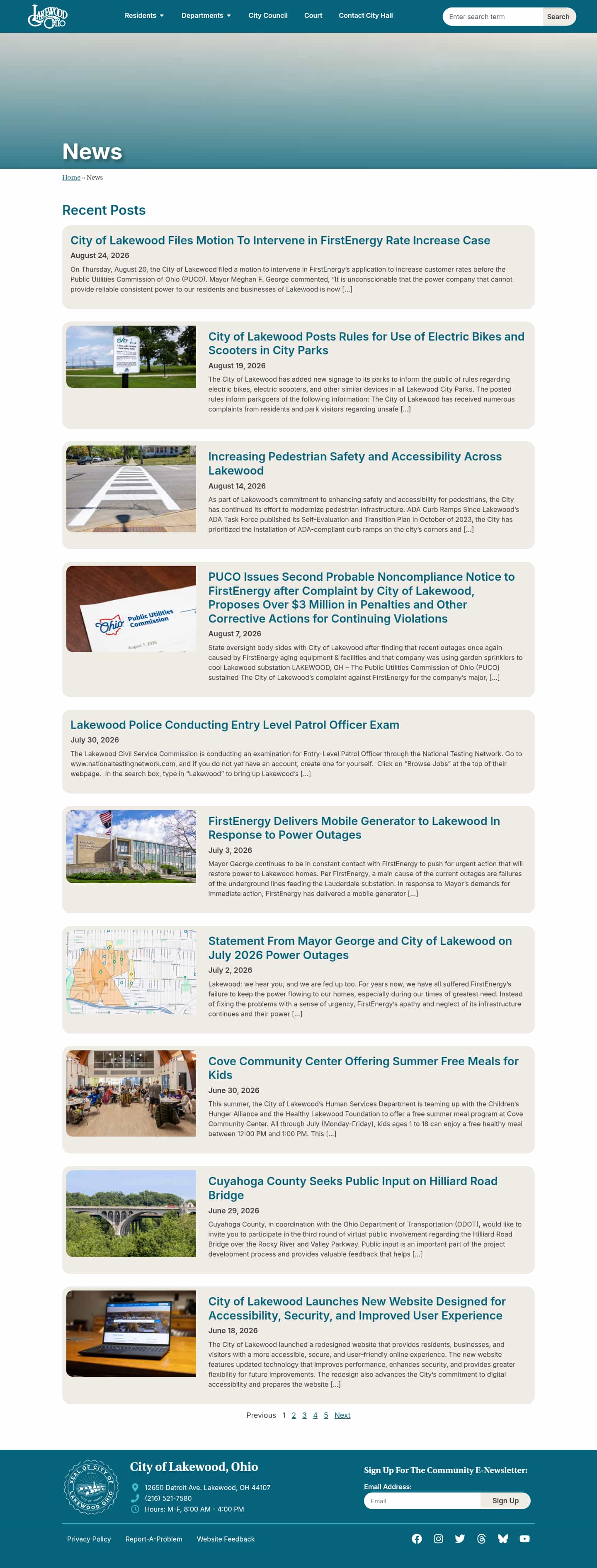 Latest website image capture