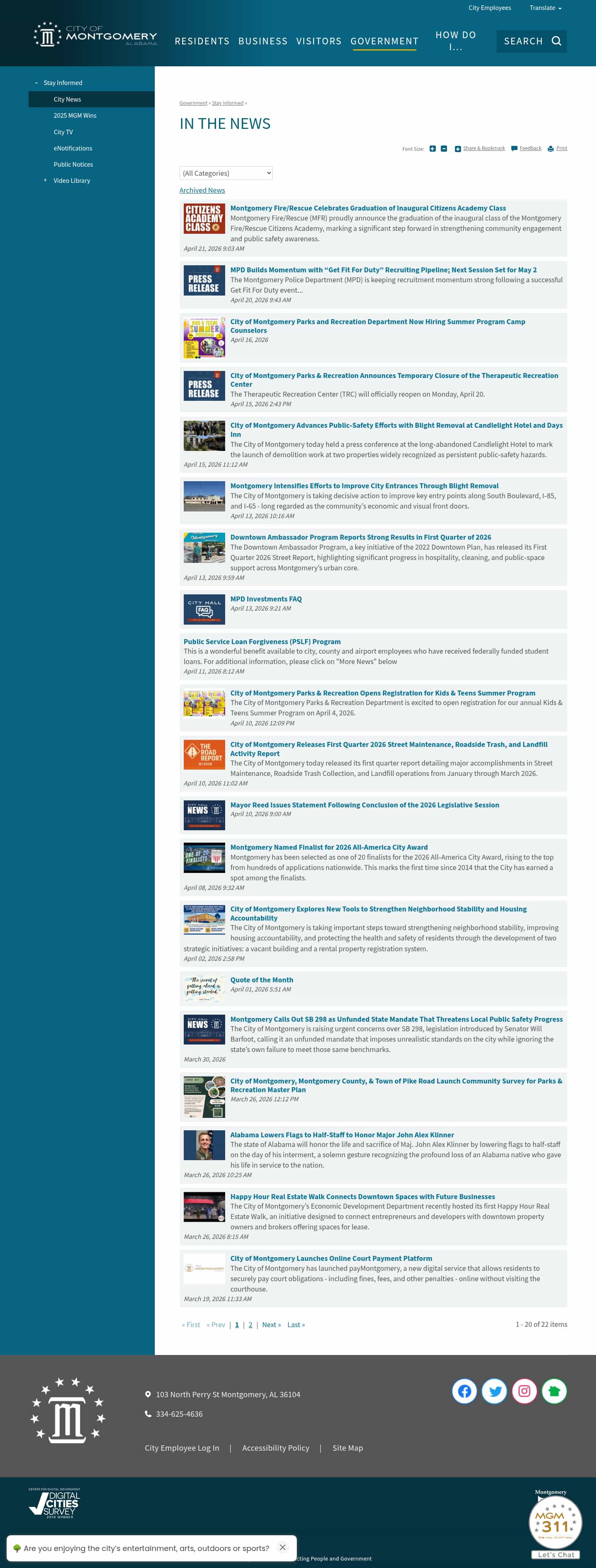 Latest website image capture