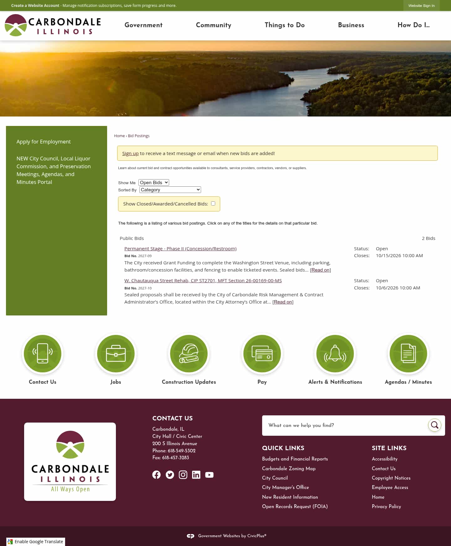 Latest website image capture