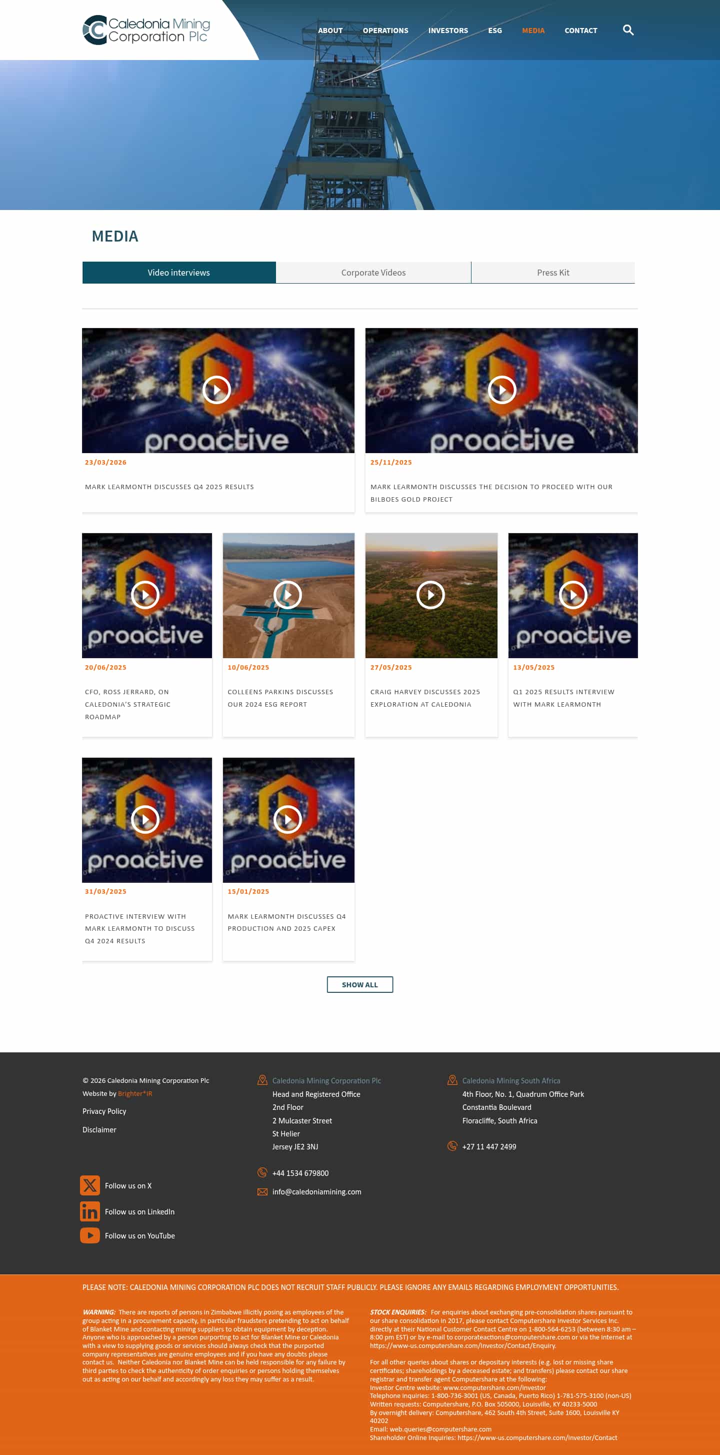 Latest website image capture