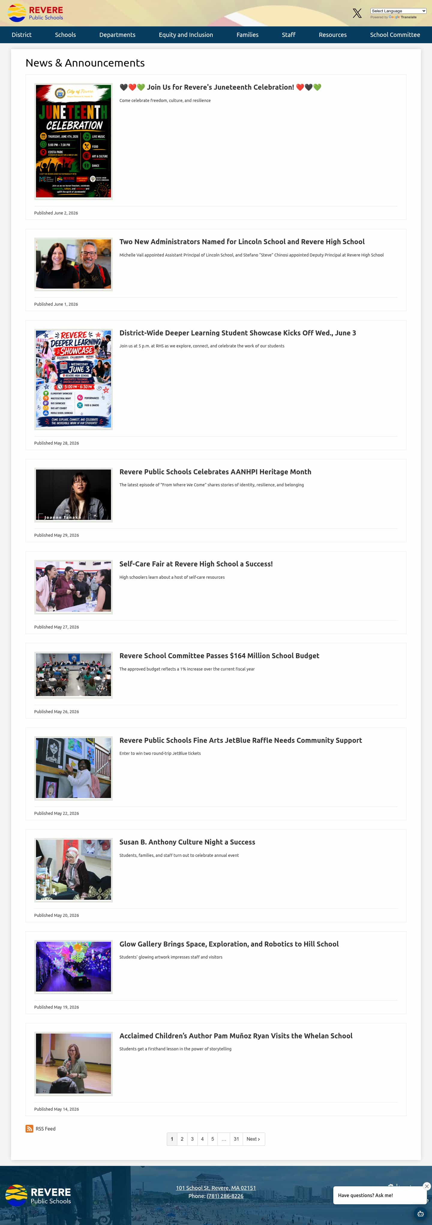 Latest website image capture