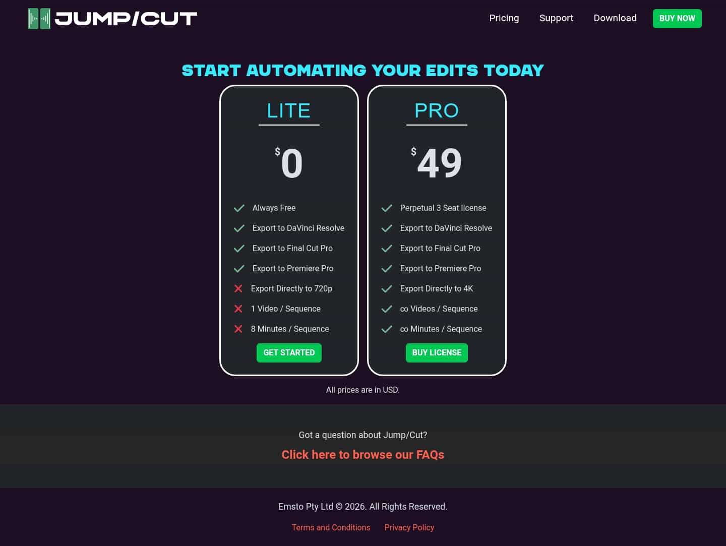 Latest website image capture