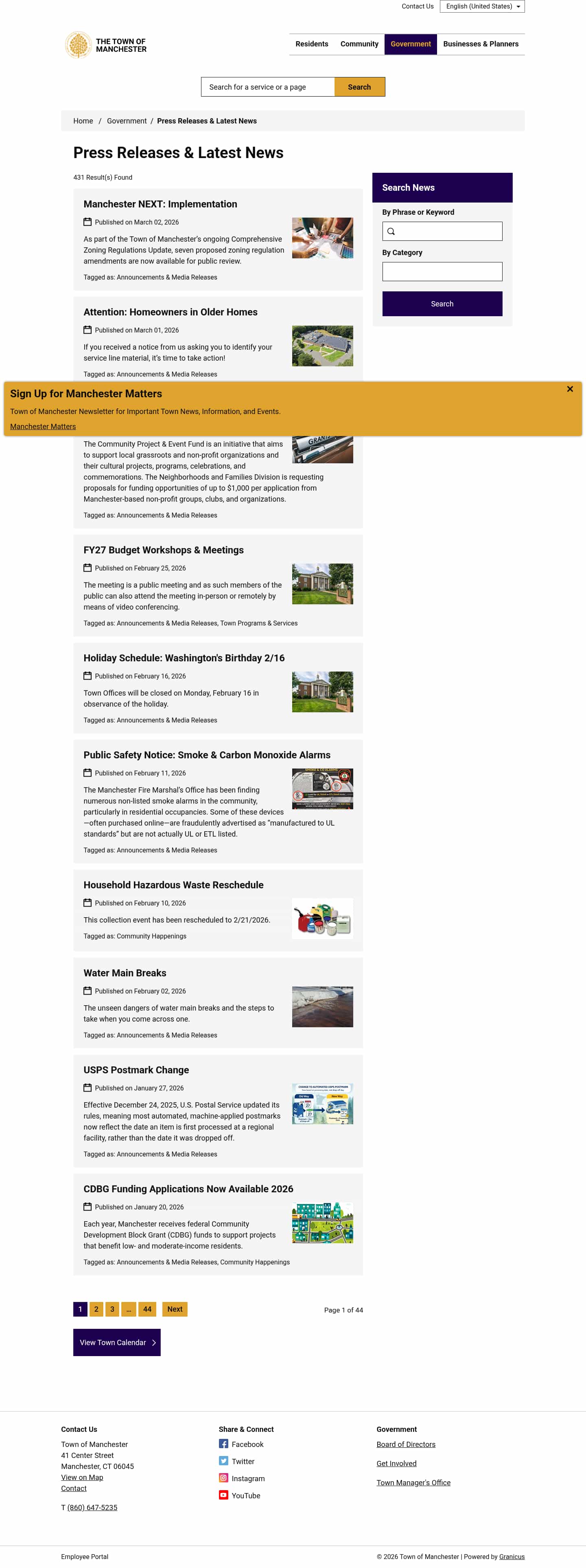 Latest website image capture