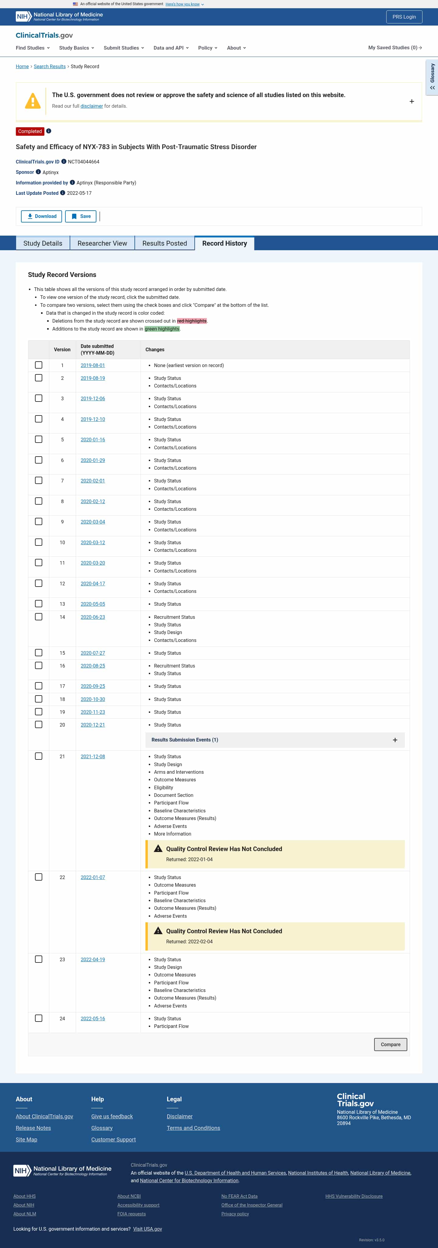 Latest website image capture
