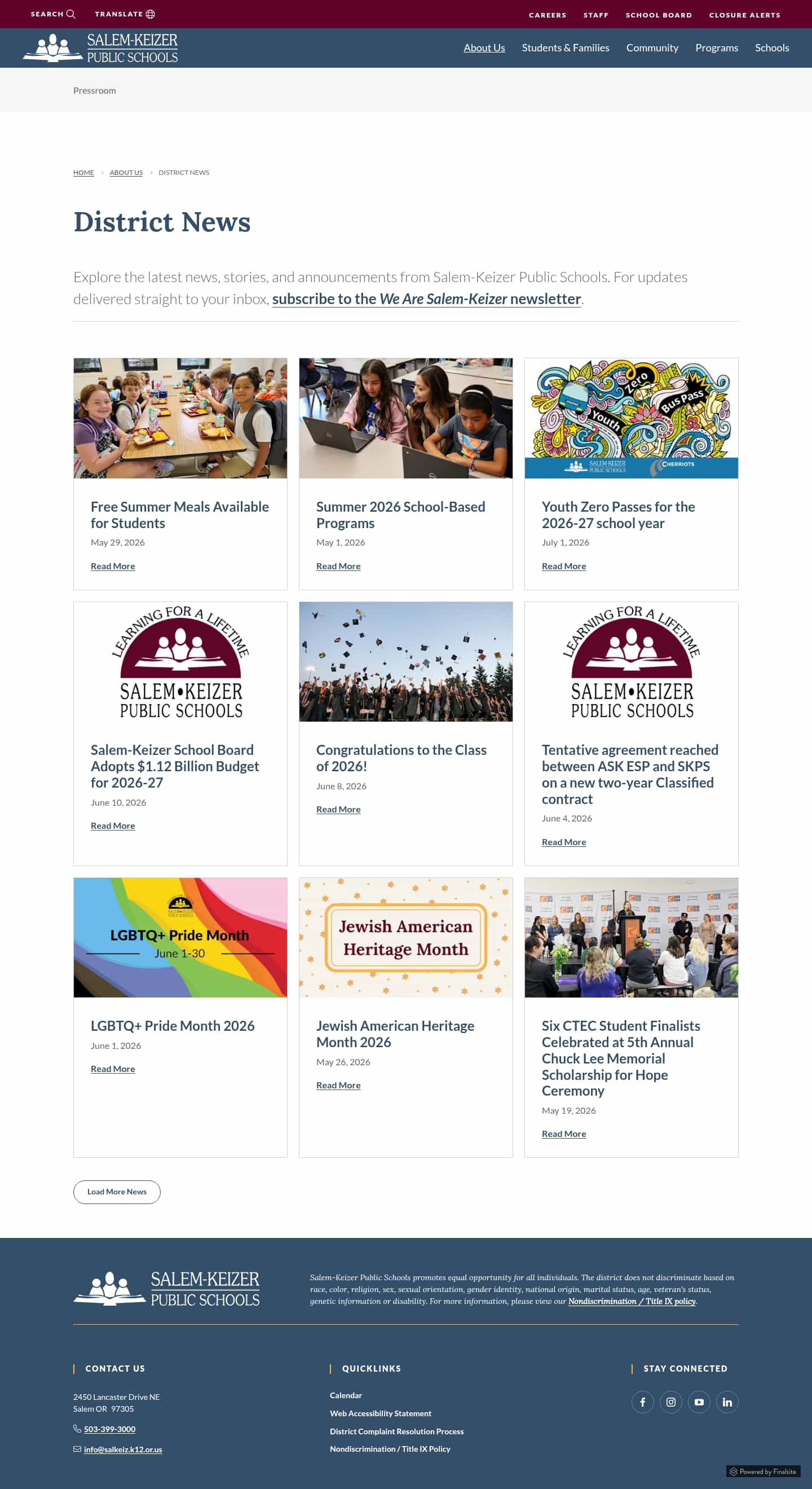 Latest website image capture