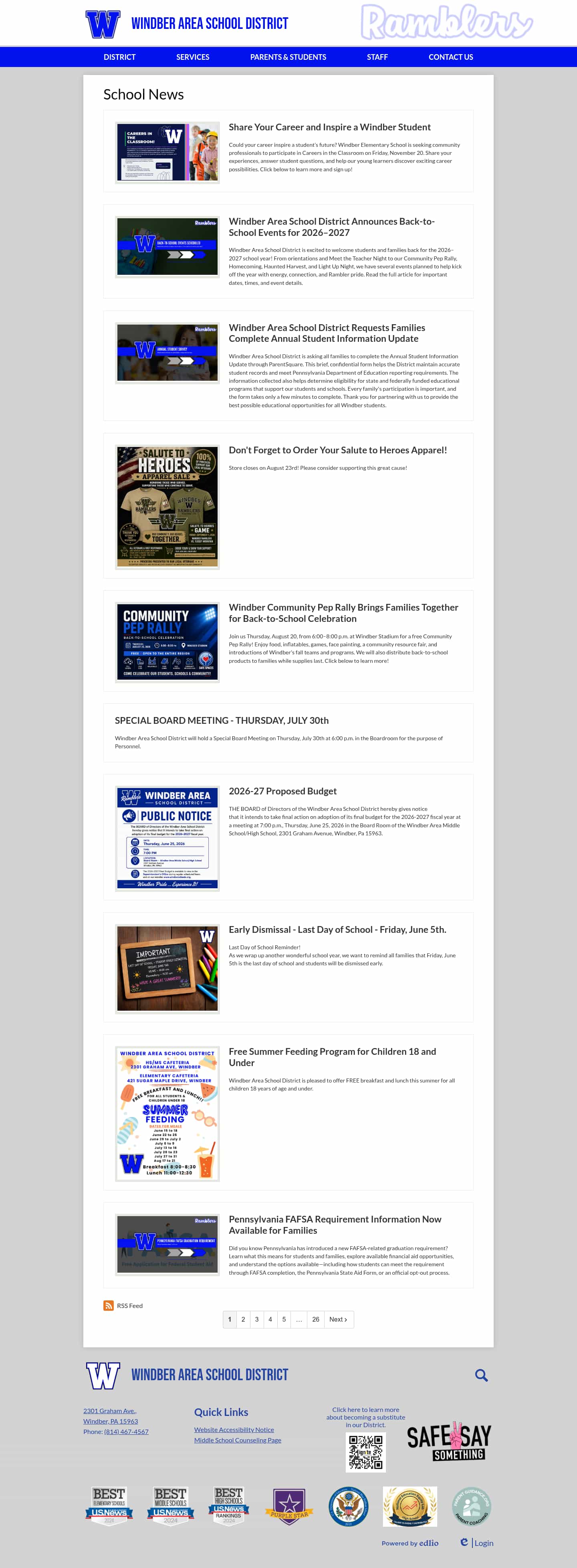 Latest website image capture