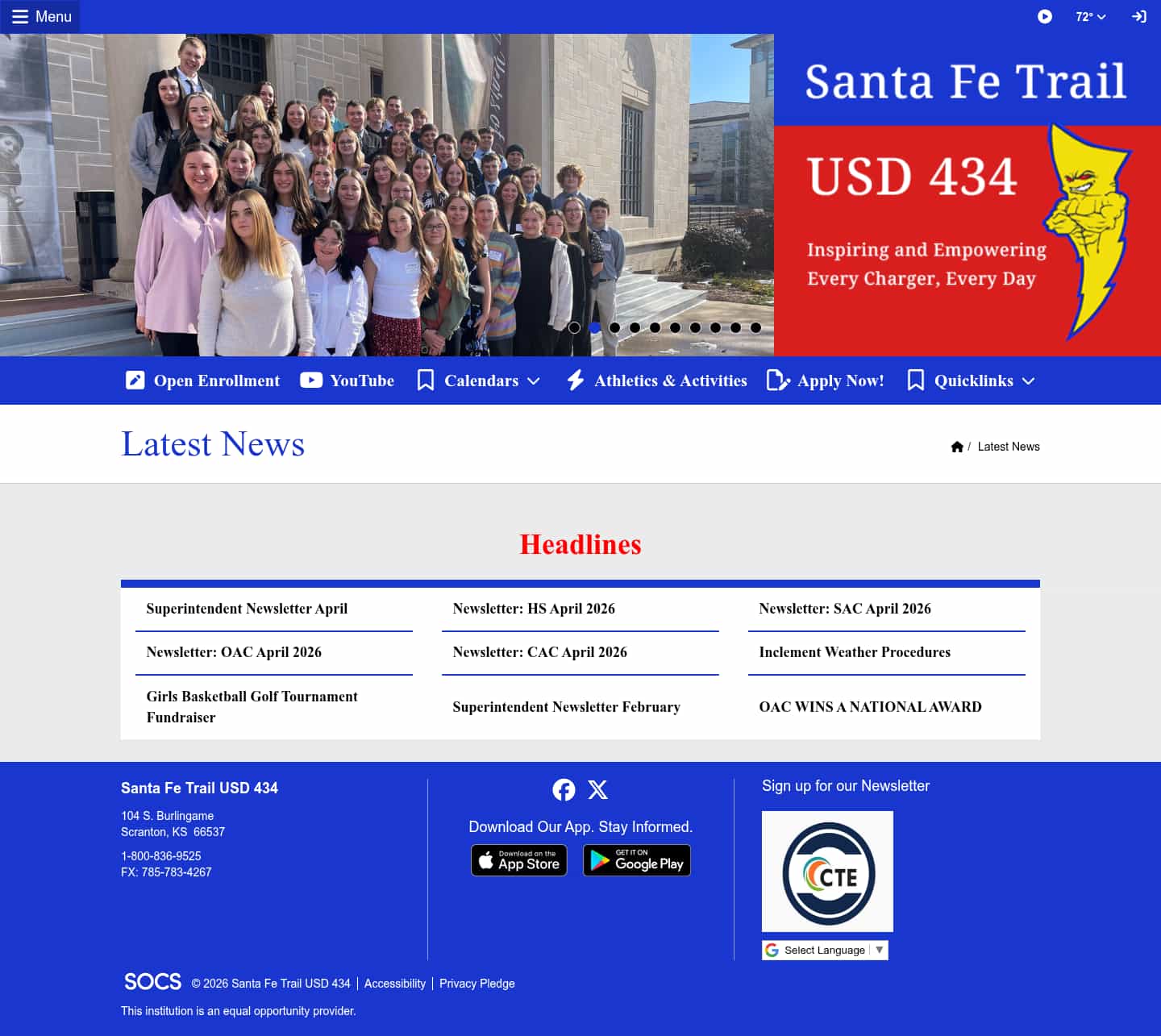 Latest website image capture