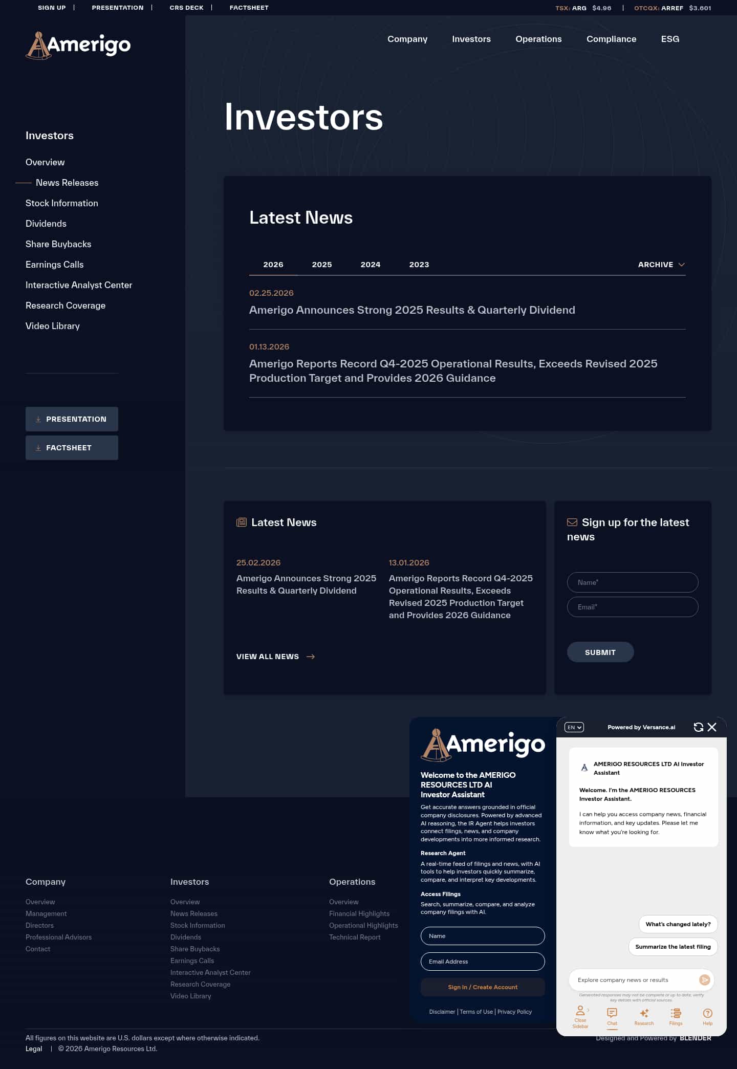 Latest website image capture
