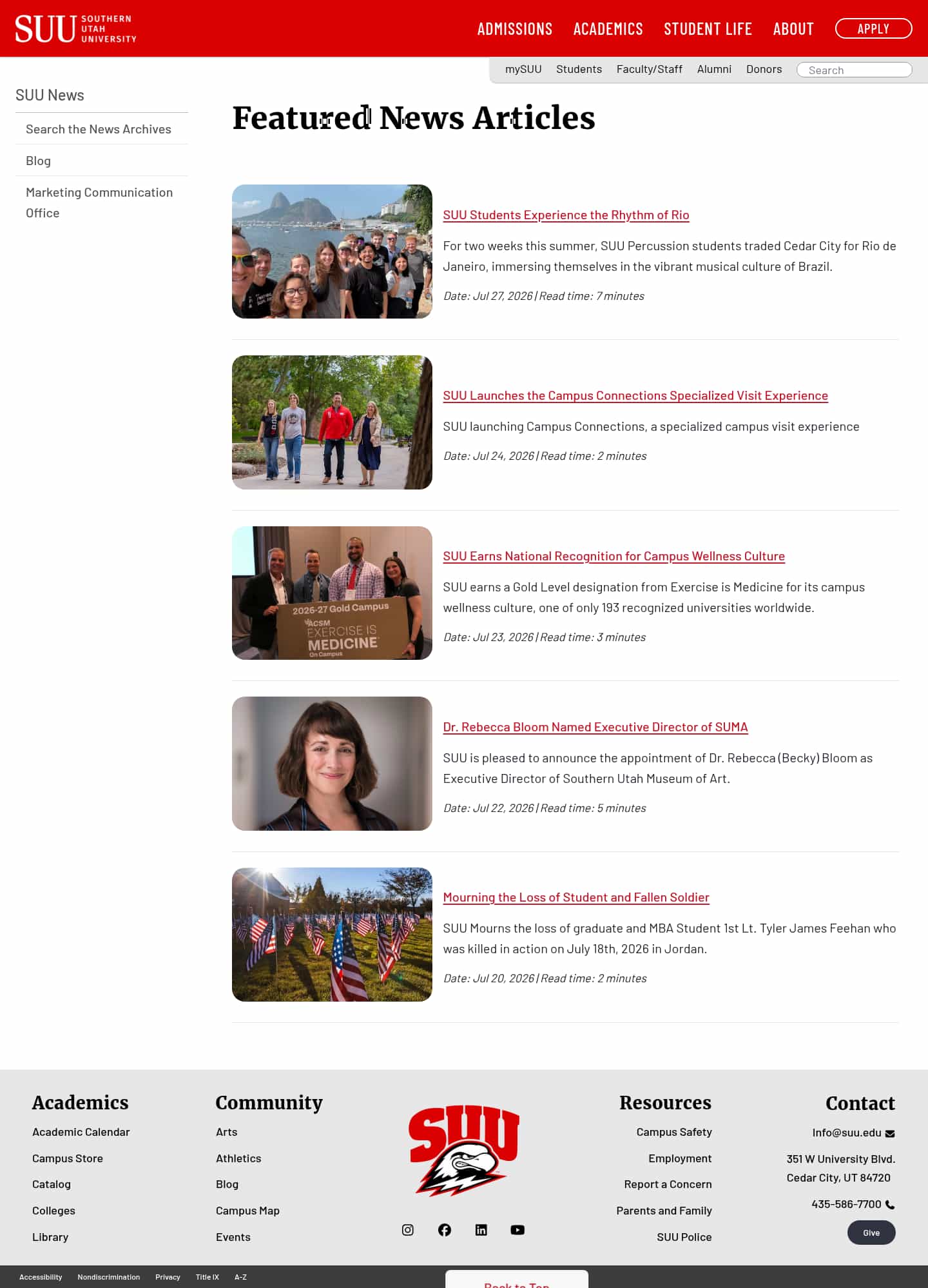 Latest website image capture