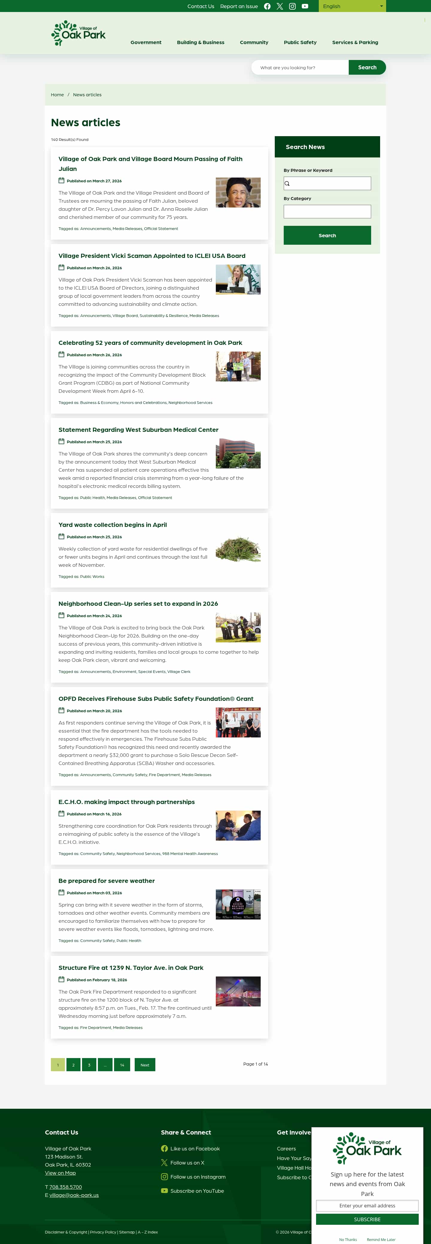 Latest website image capture