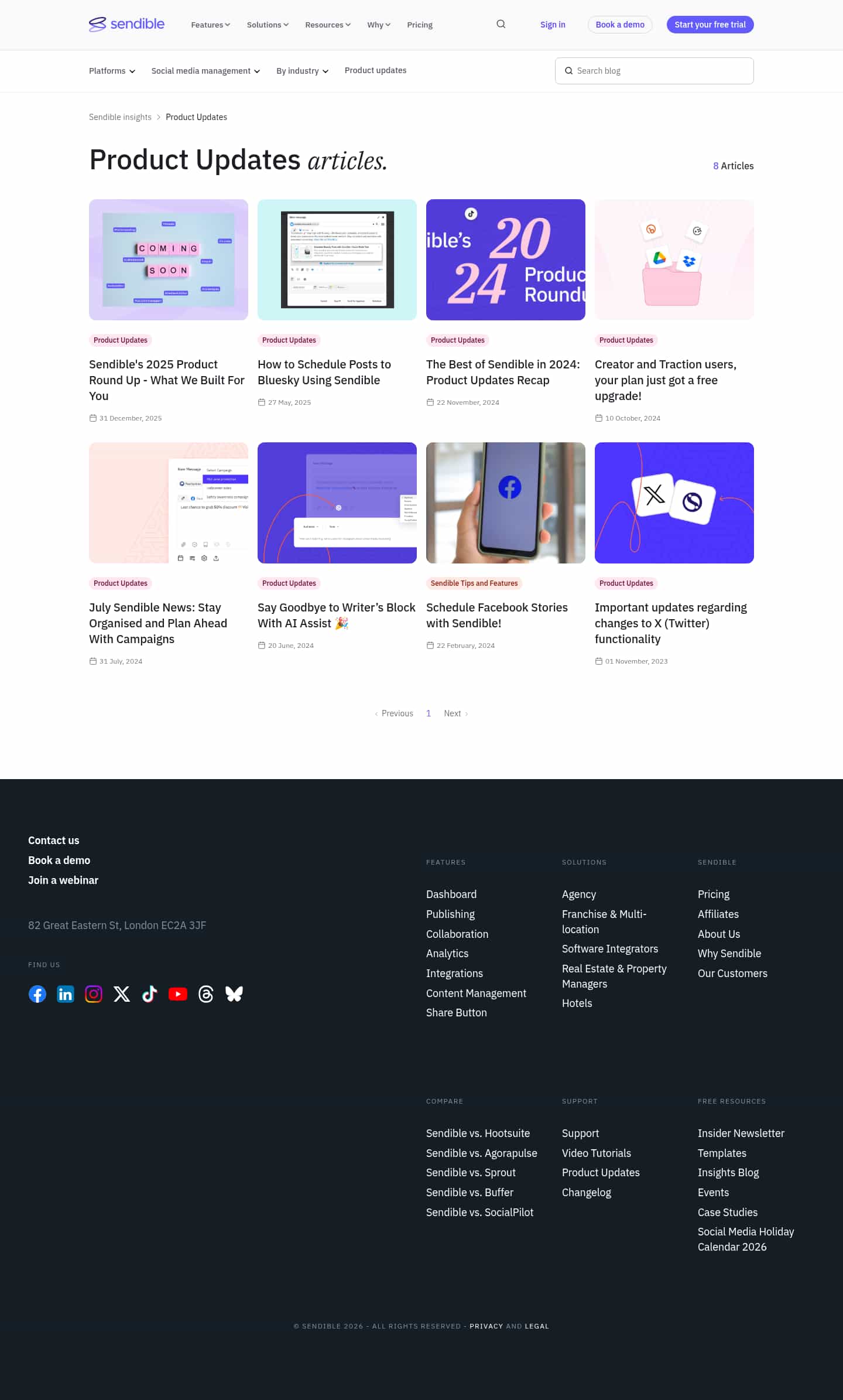 Latest website image capture