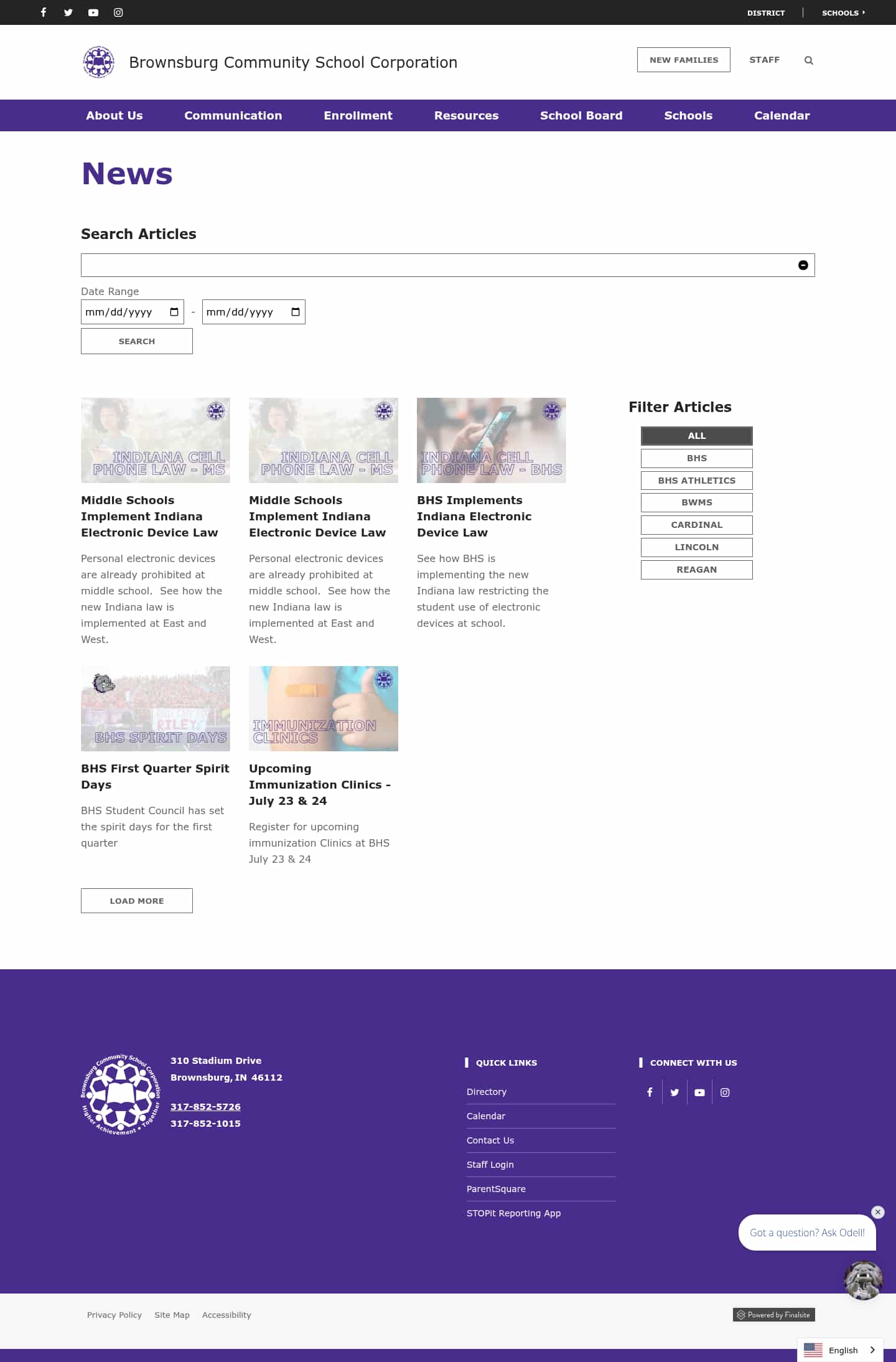Latest website image capture