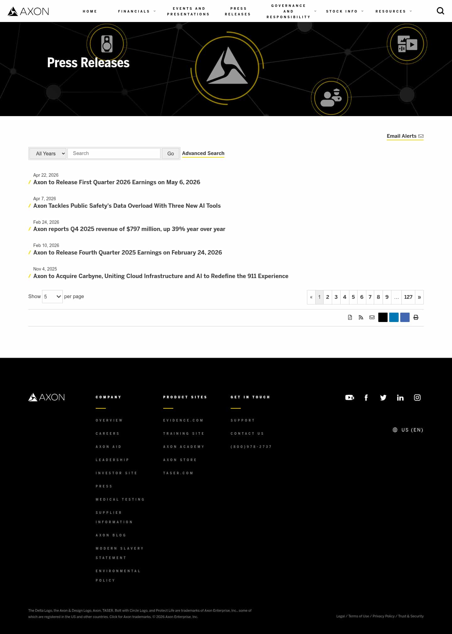 Latest website image capture