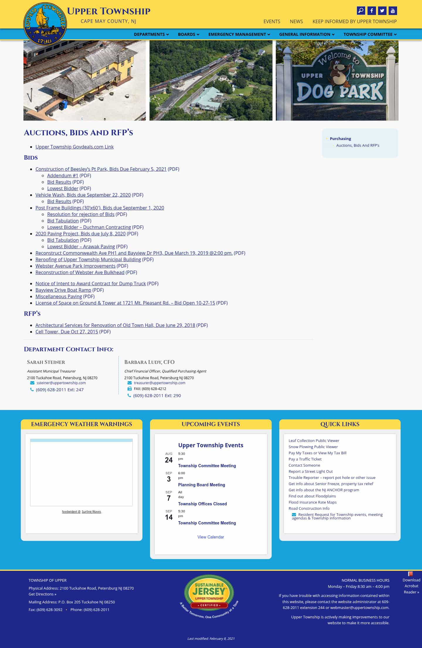 Latest website image capture