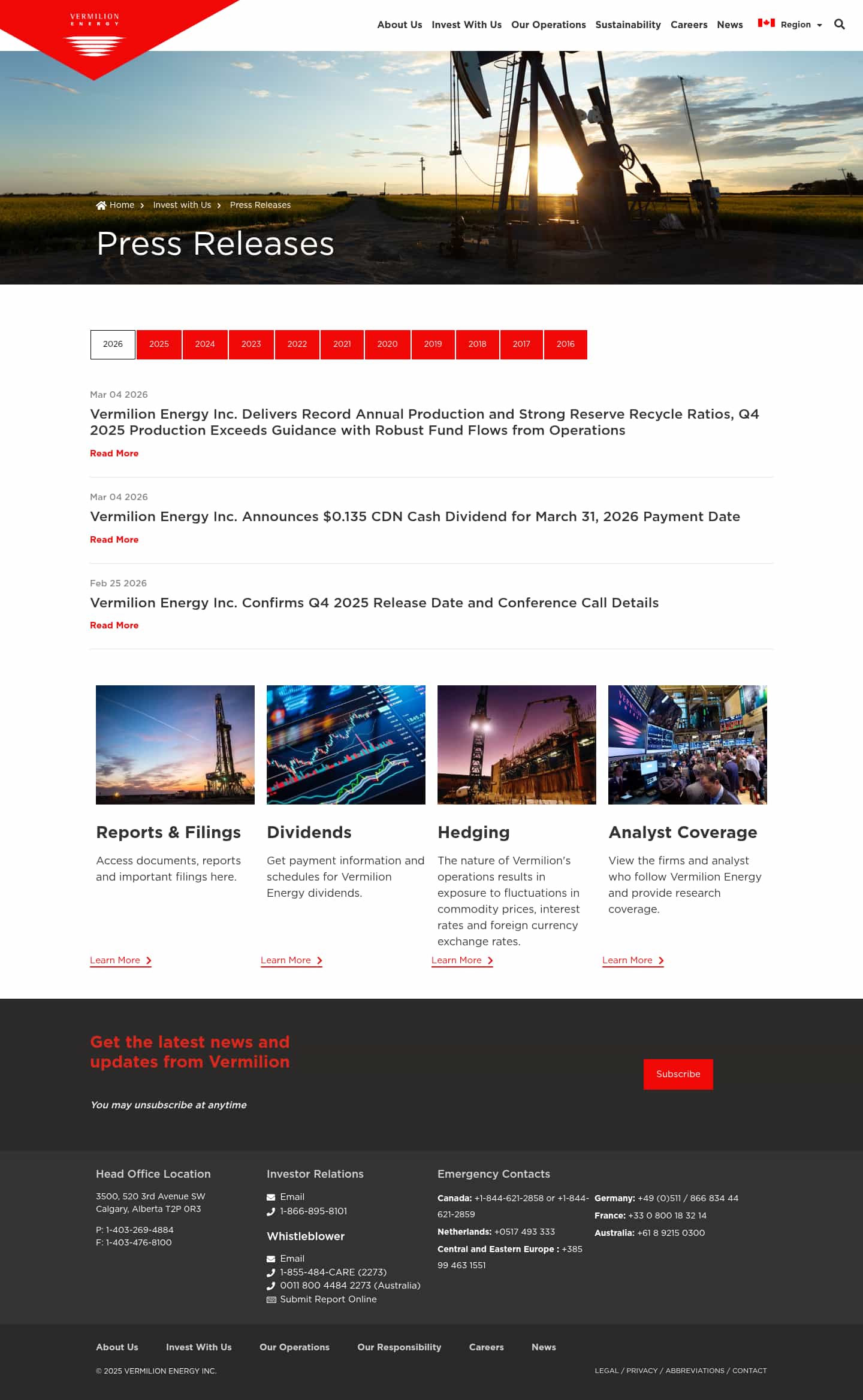 Latest website image capture