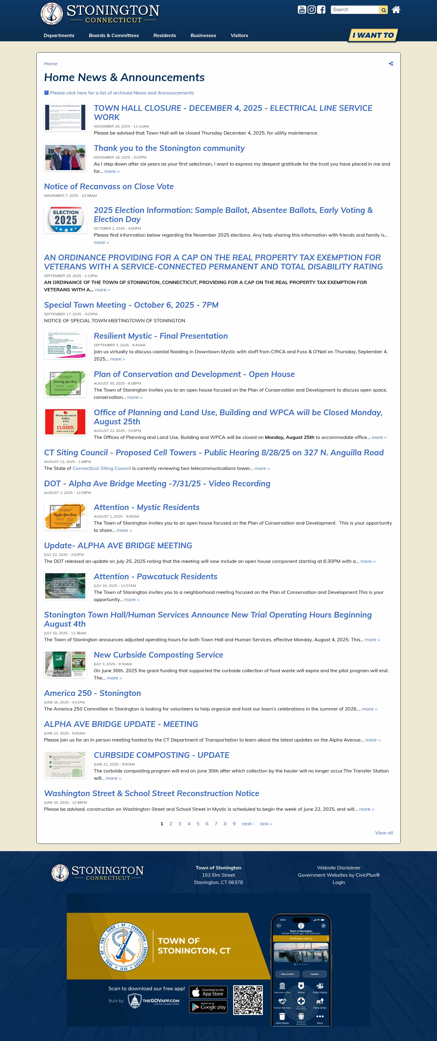 Latest website image capture