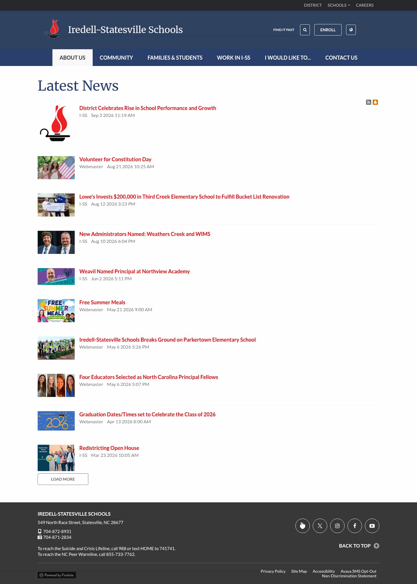 Latest website image capture