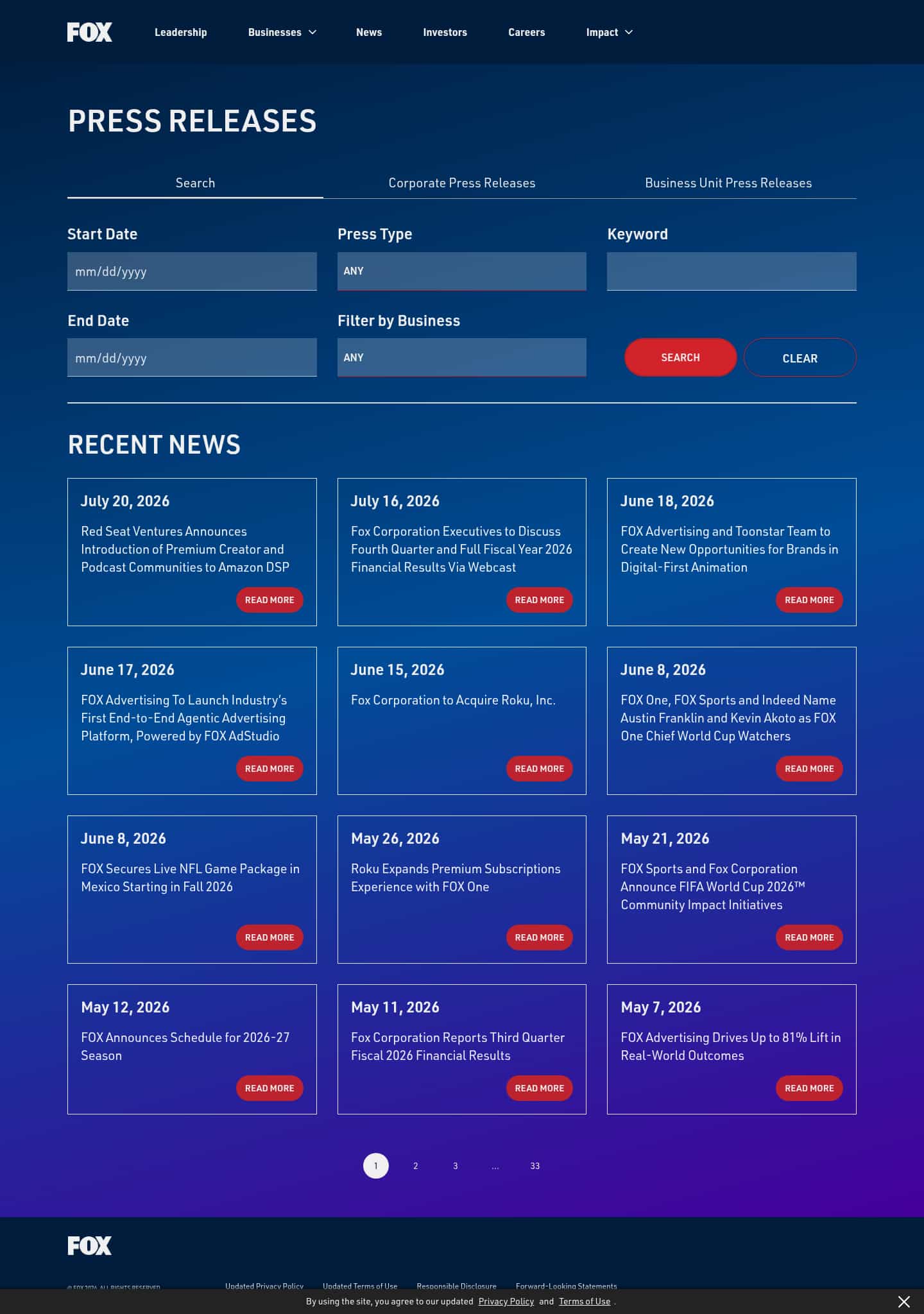 Latest website image capture
