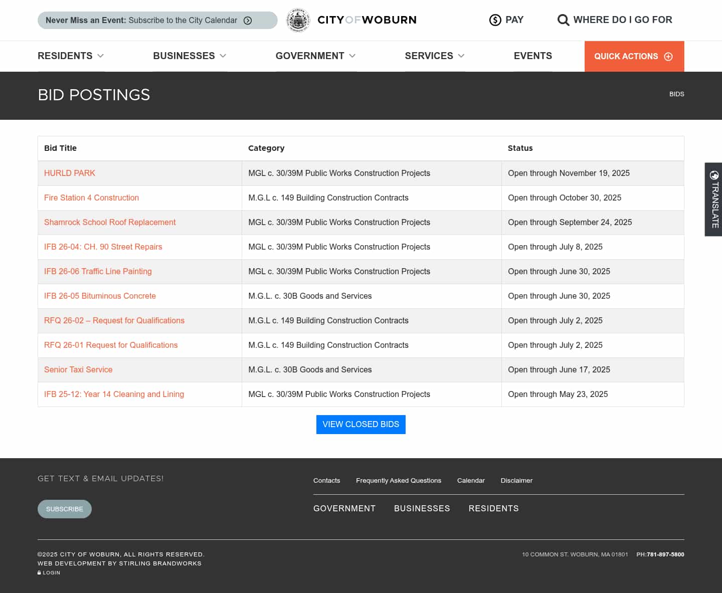 Latest website image capture