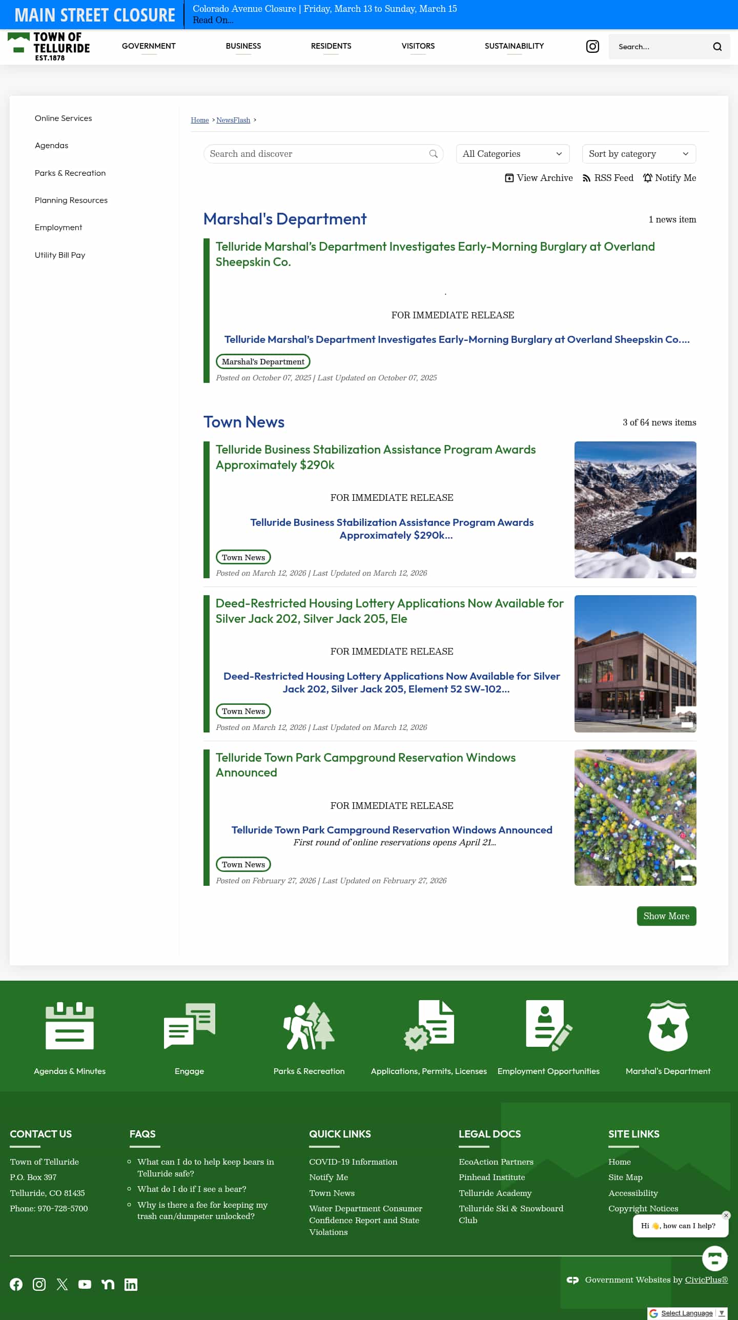 Latest website image capture