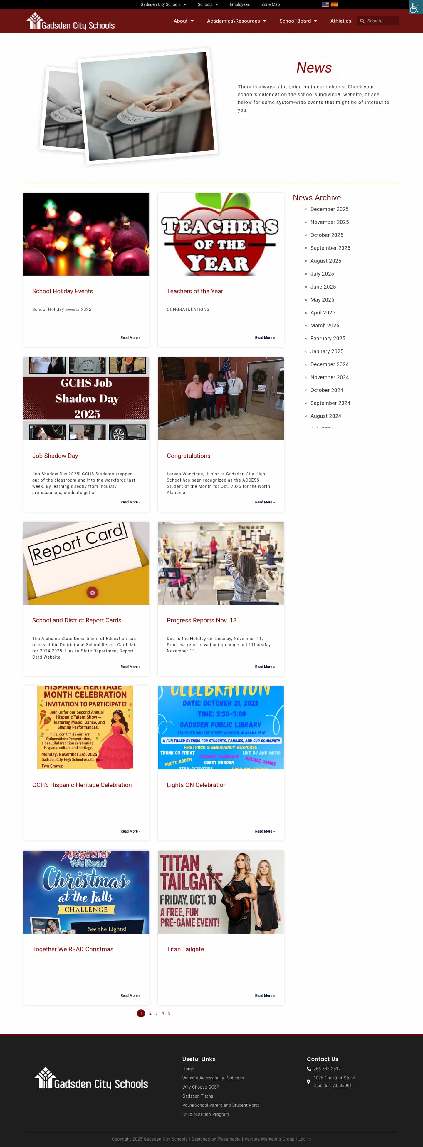 Latest website image capture