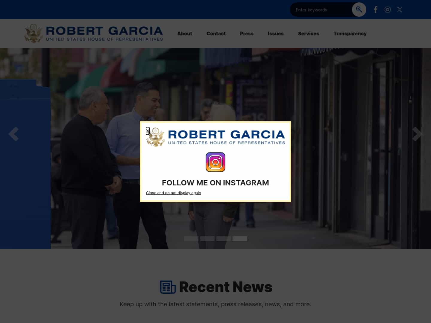 Latest website image capture