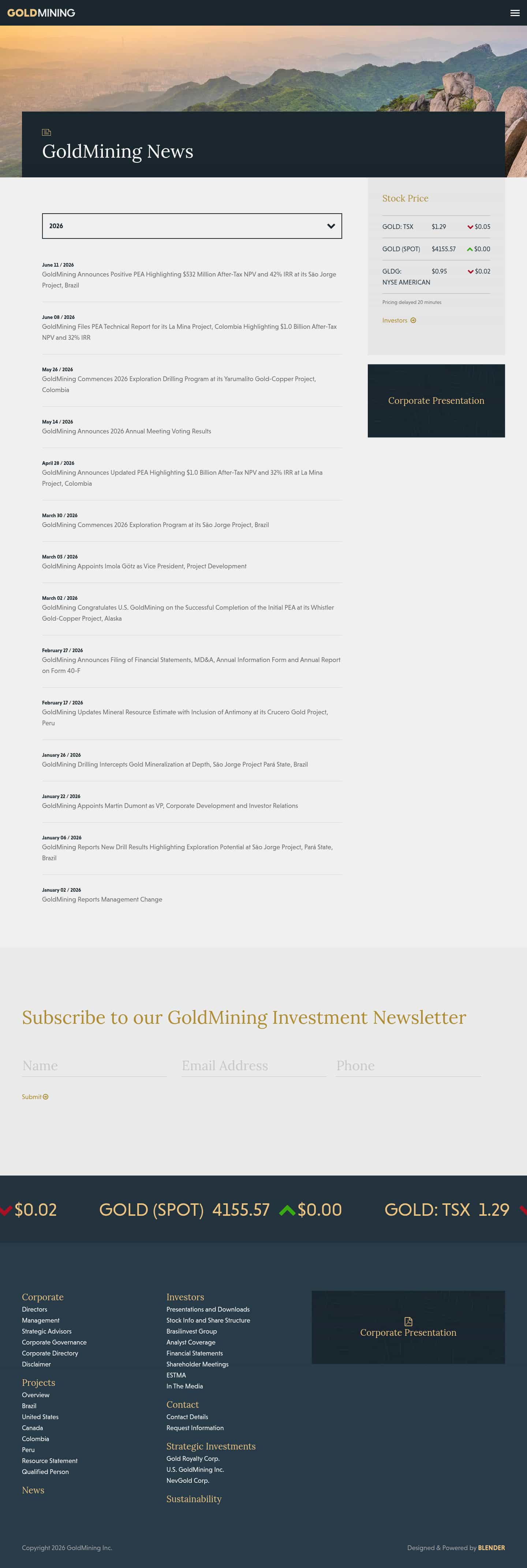 Latest website image capture