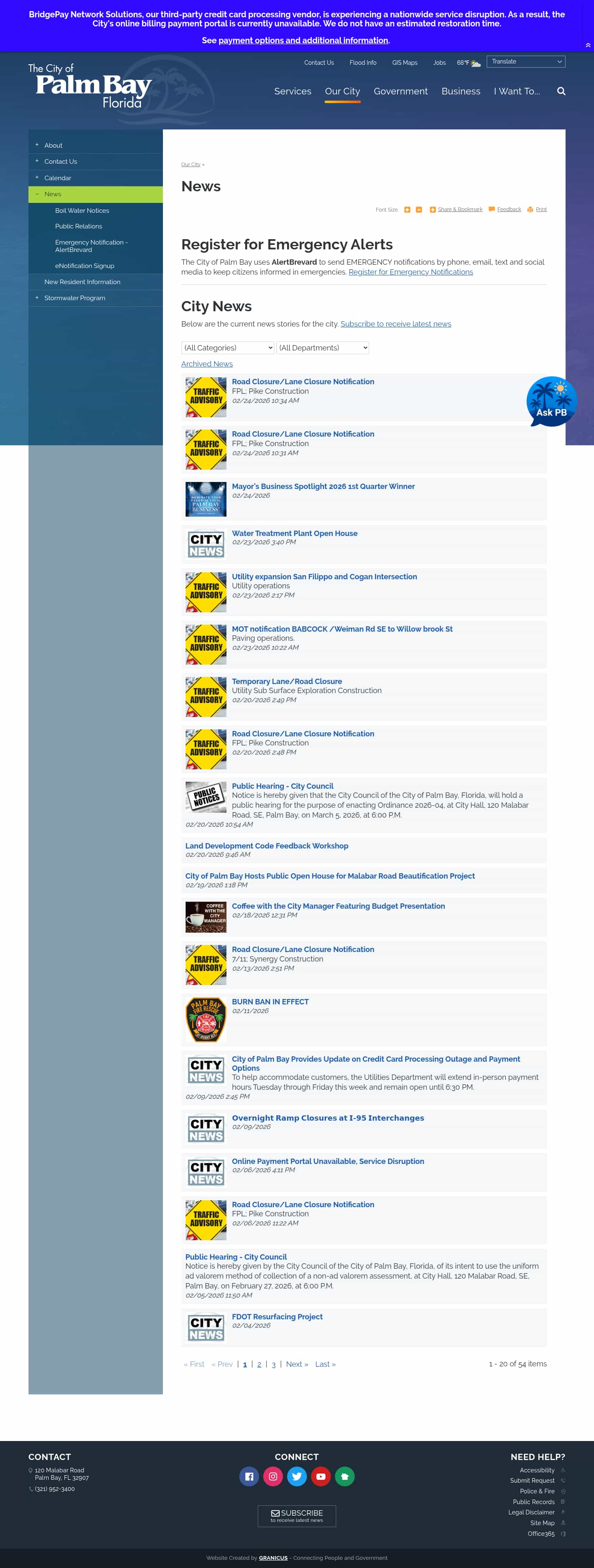 Latest website image capture