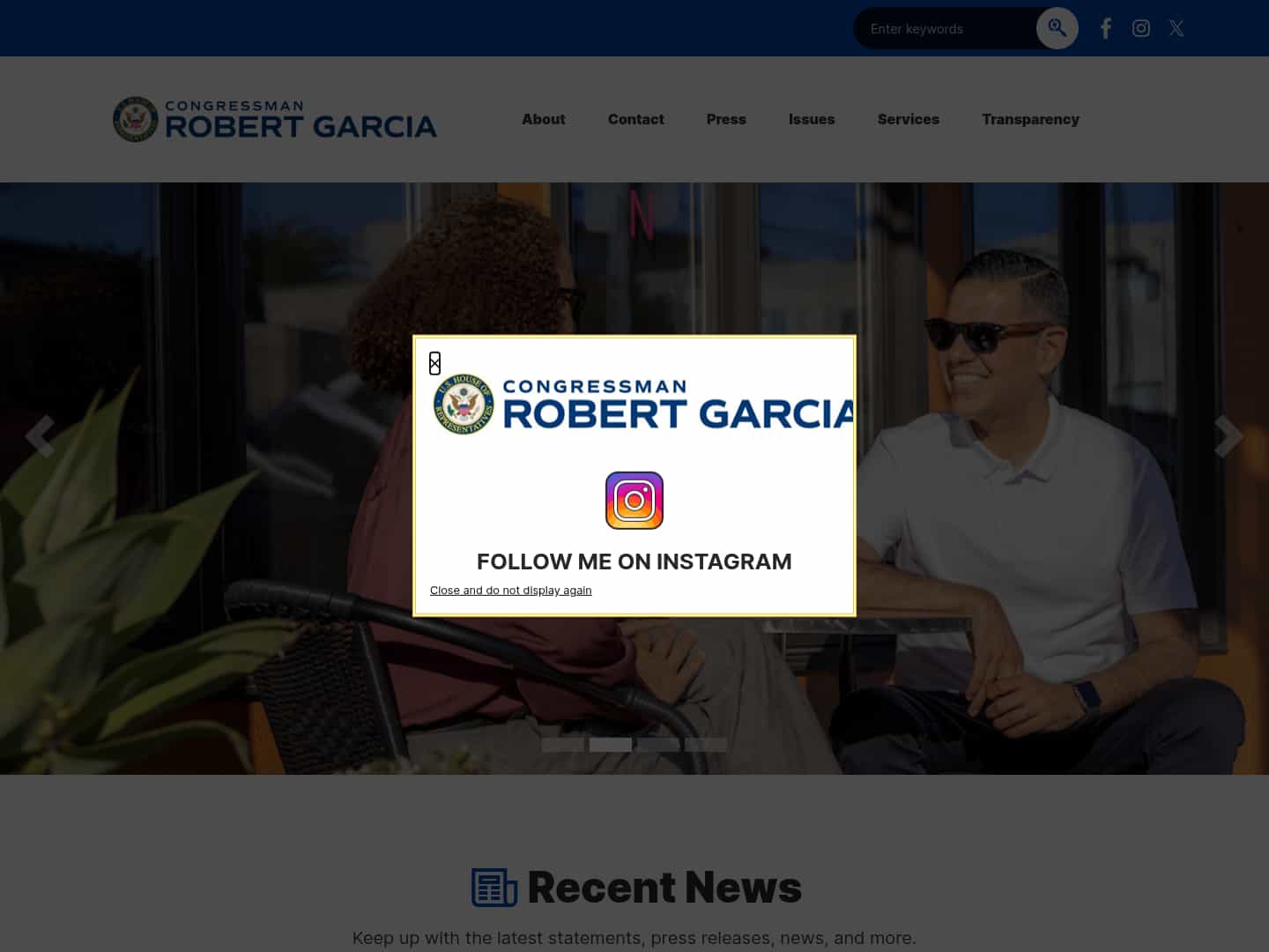 Latest website image capture