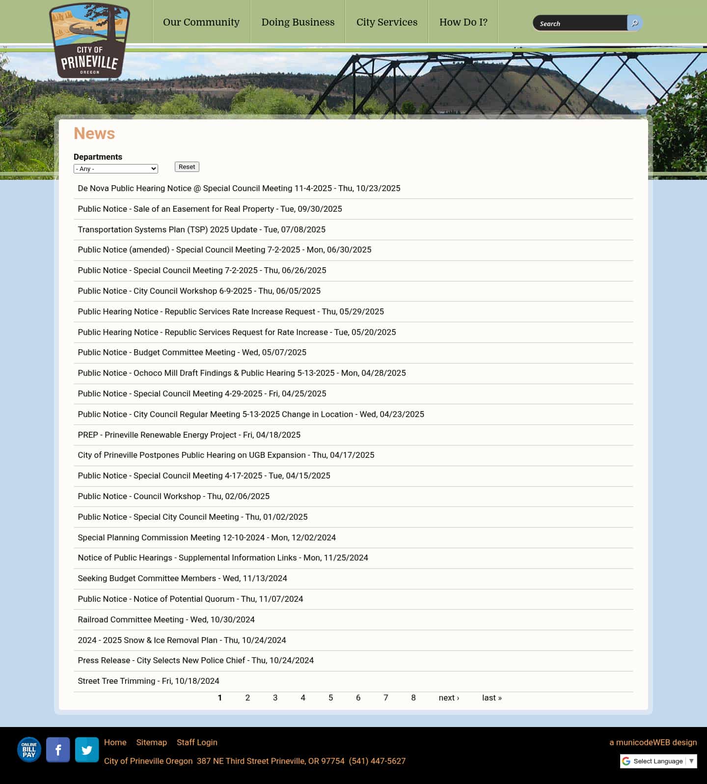 Latest website image capture
