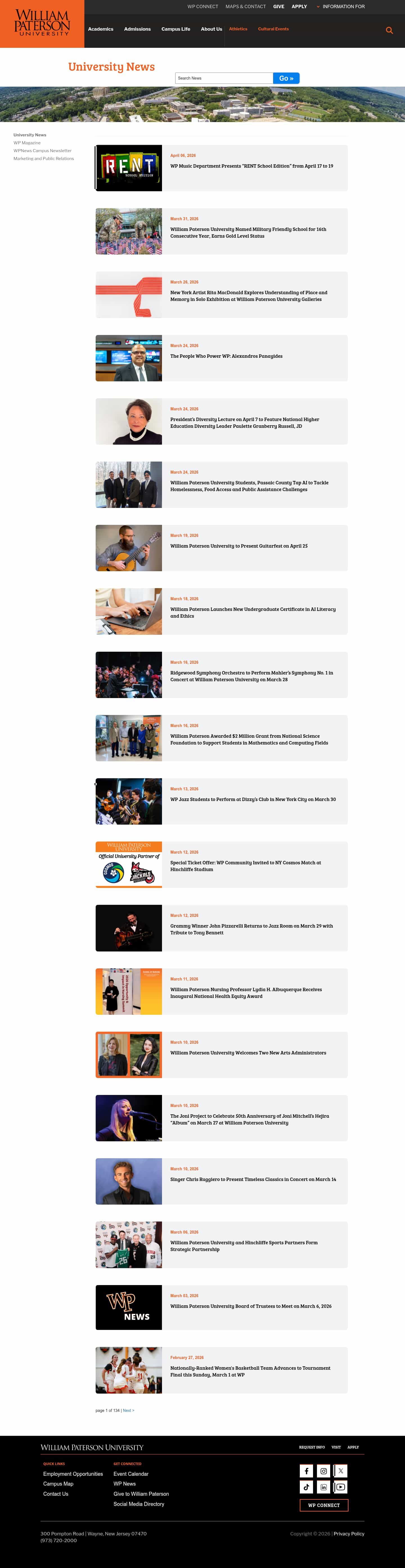 Latest website image capture