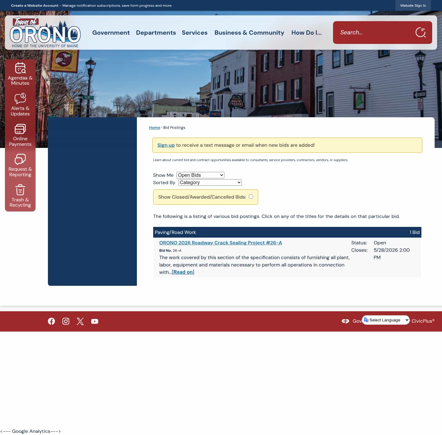 Latest website image capture