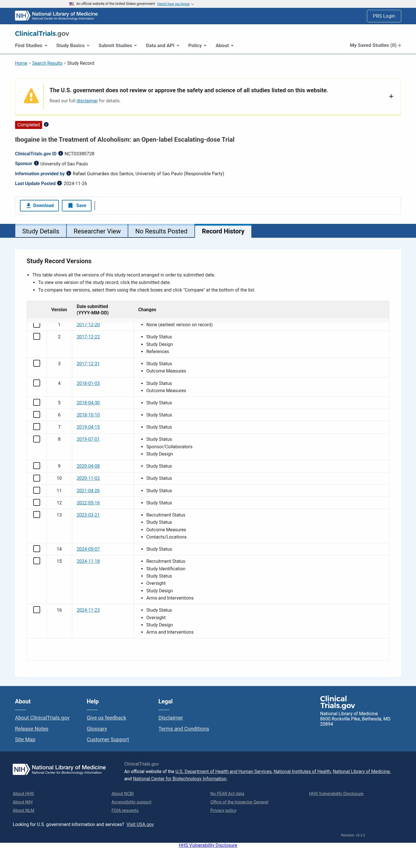 Latest website image capture