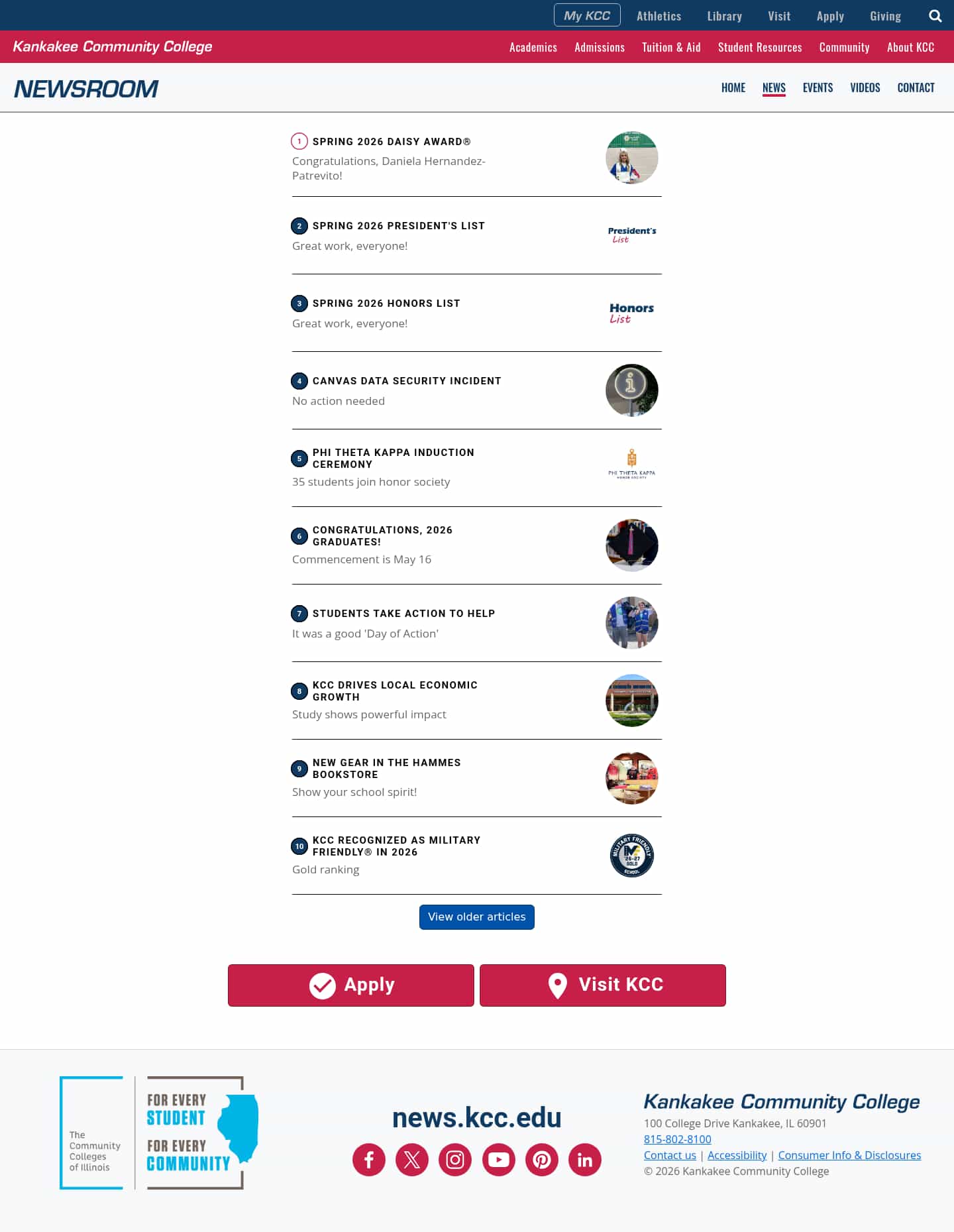 Latest website image capture