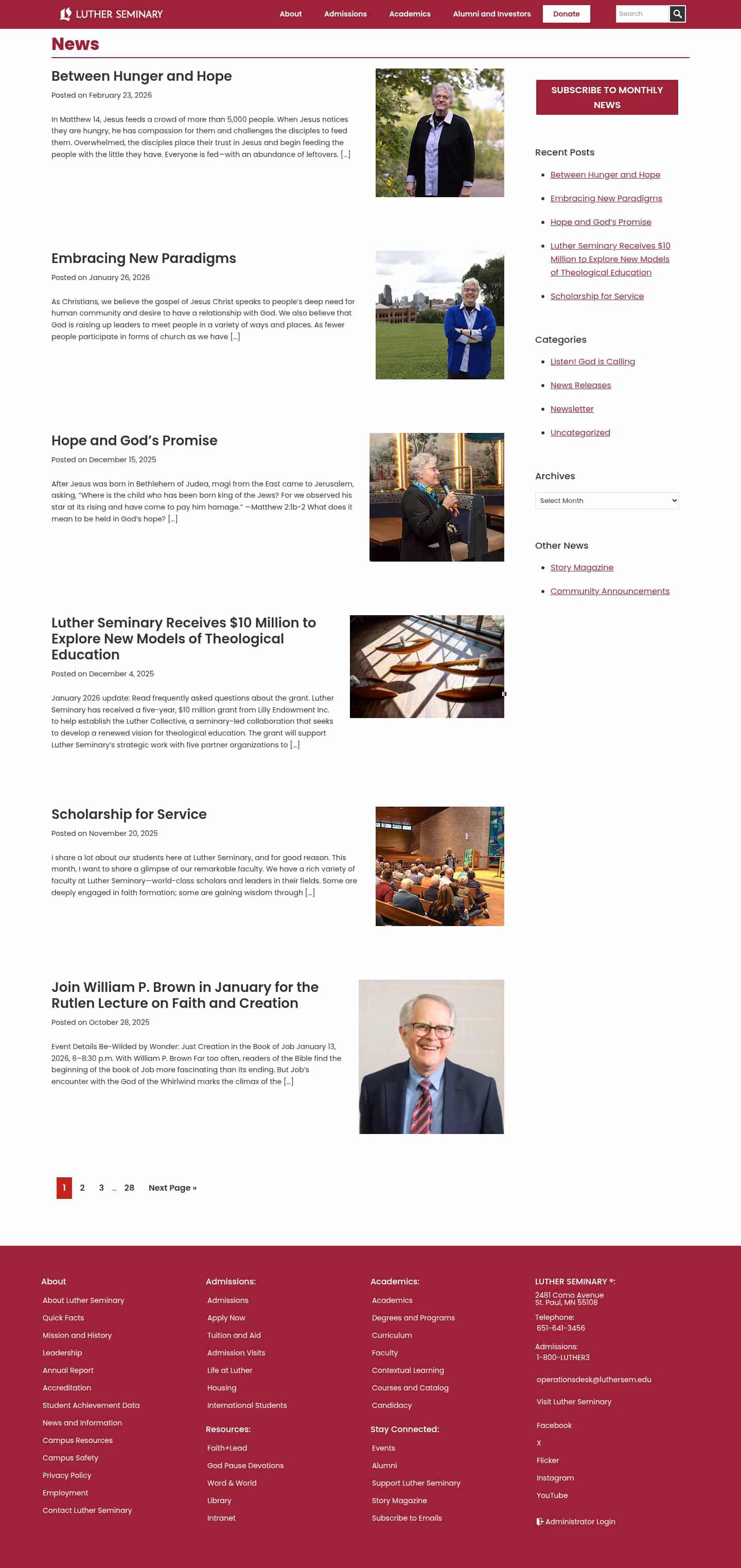 Latest website image capture