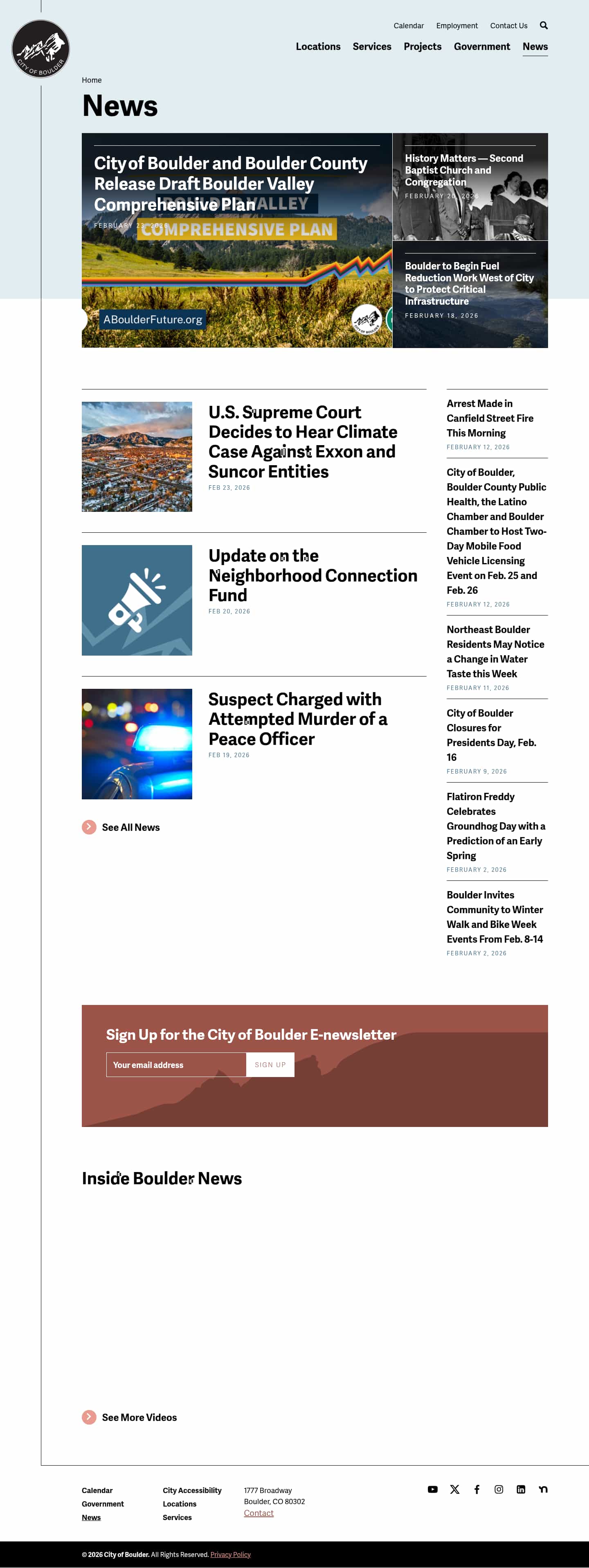 Latest website image capture