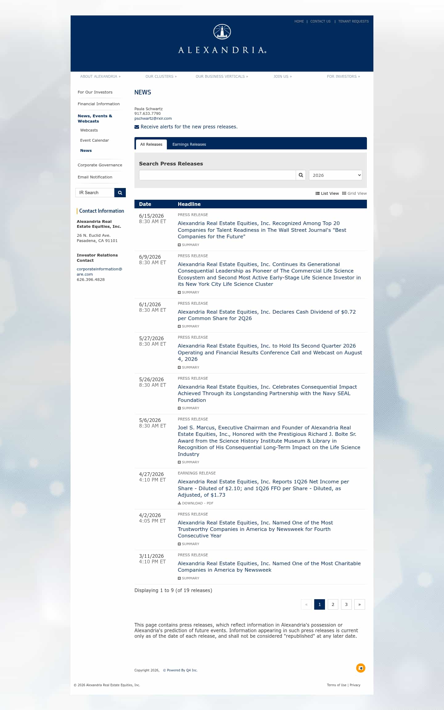 Latest website image capture