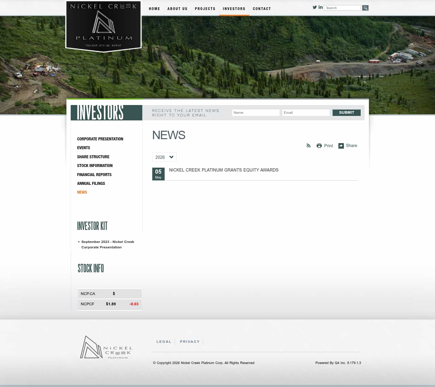 Latest website image capture