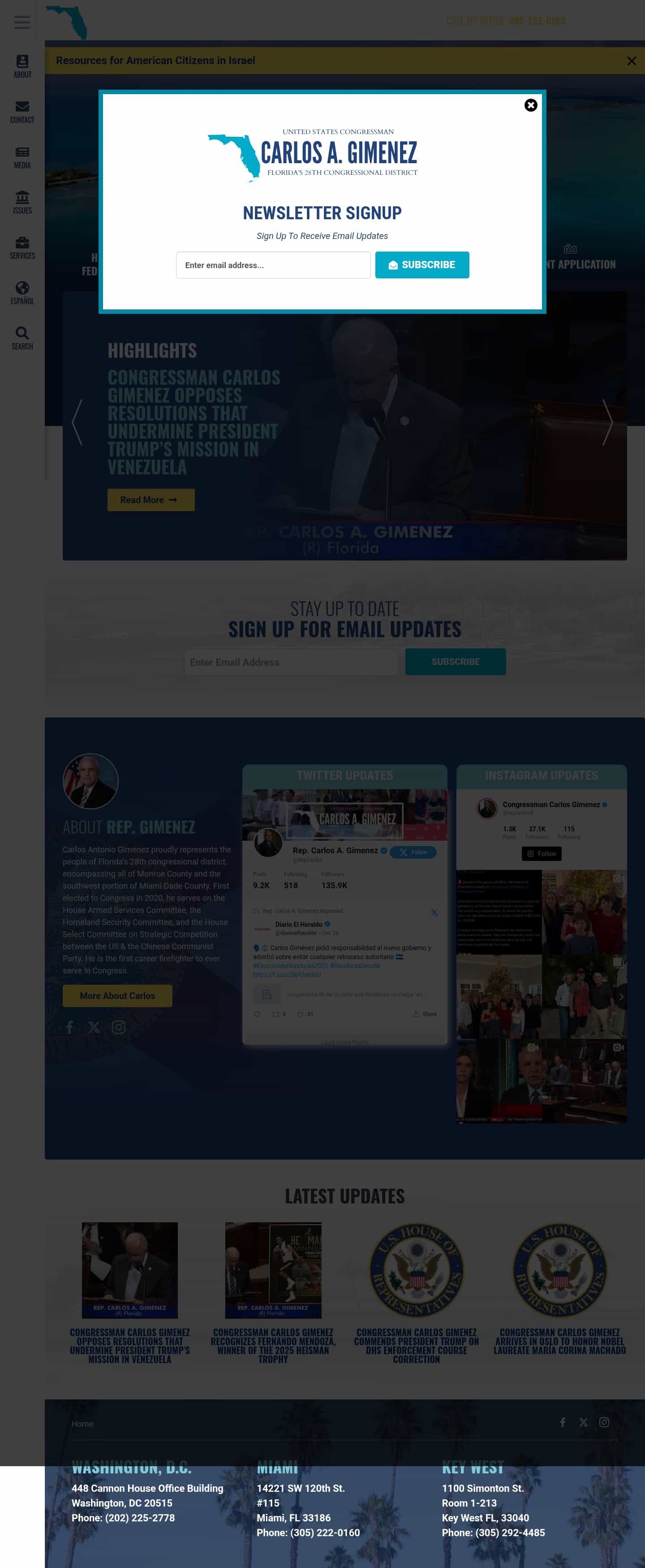 Latest website image capture