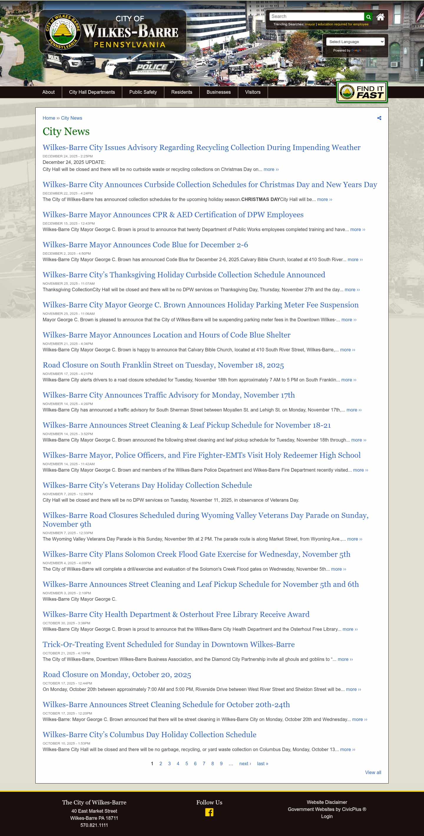 Latest website image capture