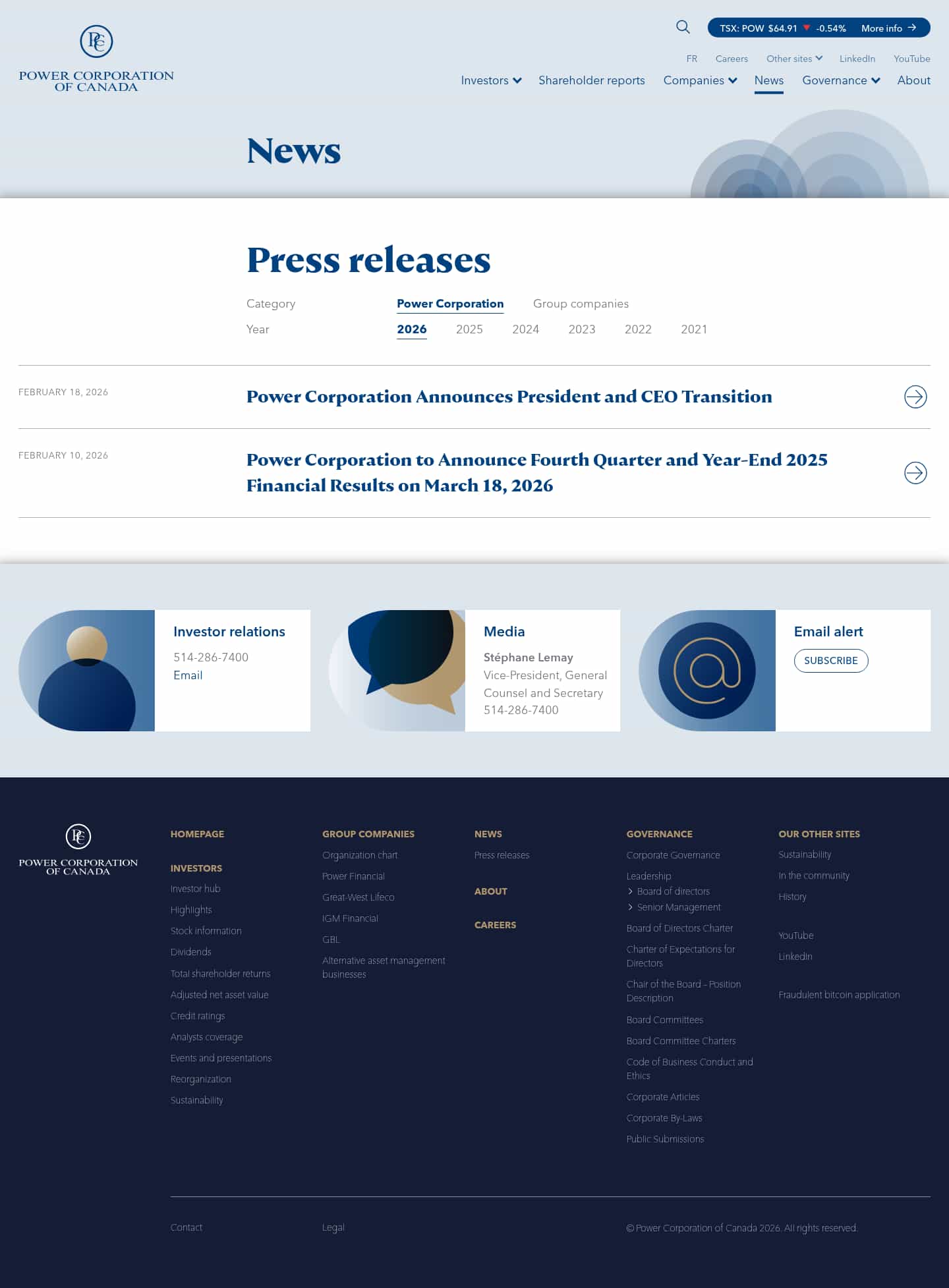 Latest website image capture