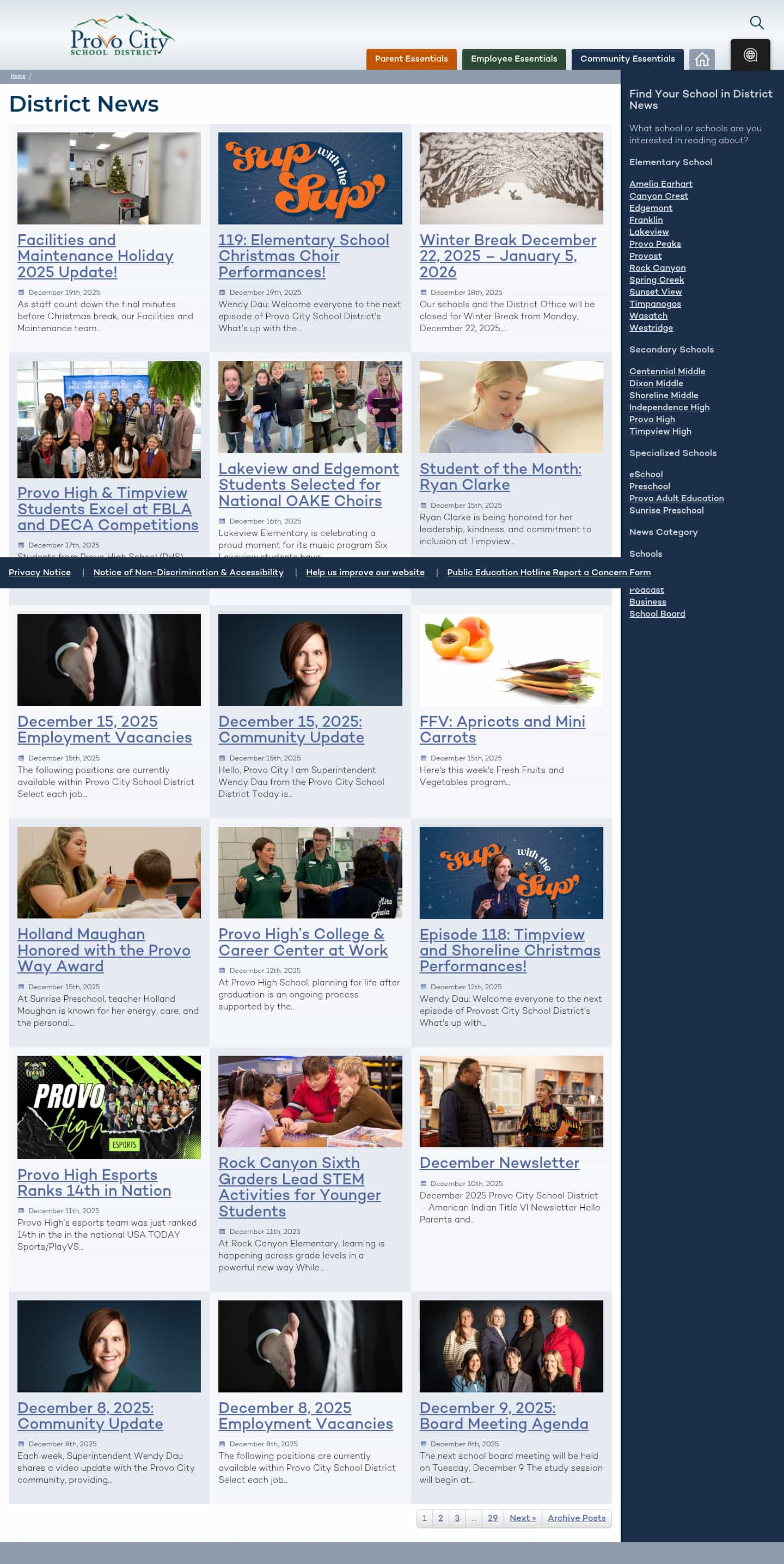 Latest website image capture