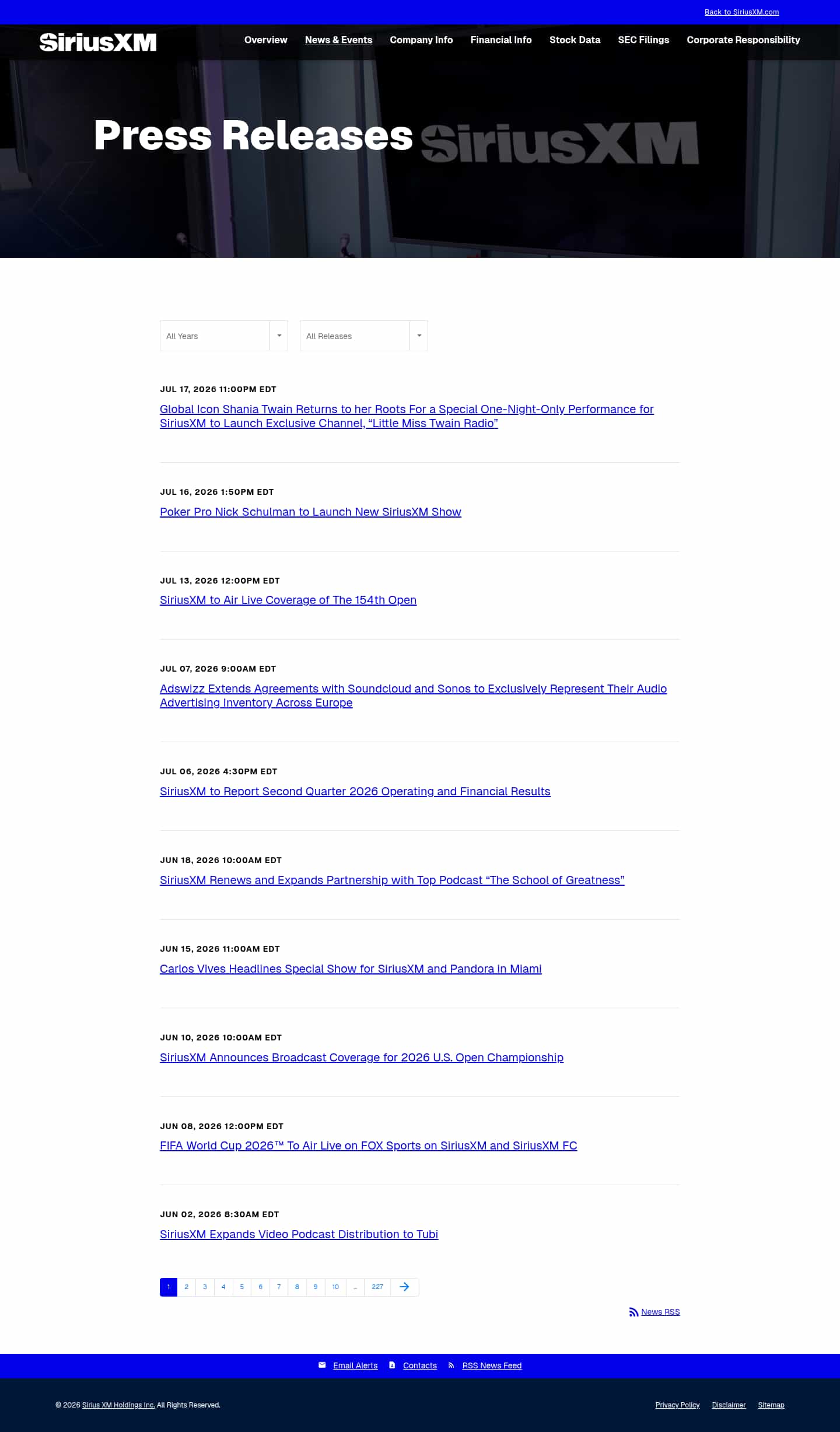 Latest website image capture